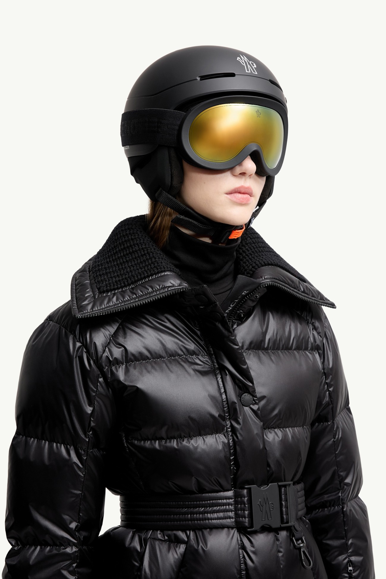 Snowray Ski-Brillen Genderneutral Mattschwarz Moncler 2