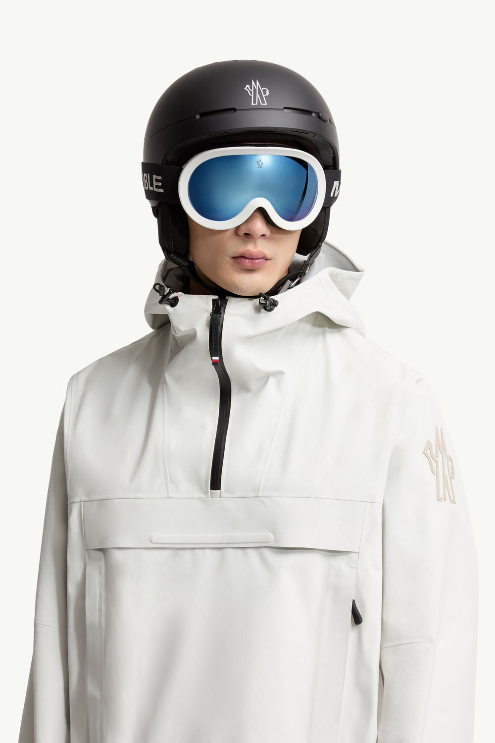 スキーゴーグル ジェンダーニュートラル マットオフホワイト Moncler 1
