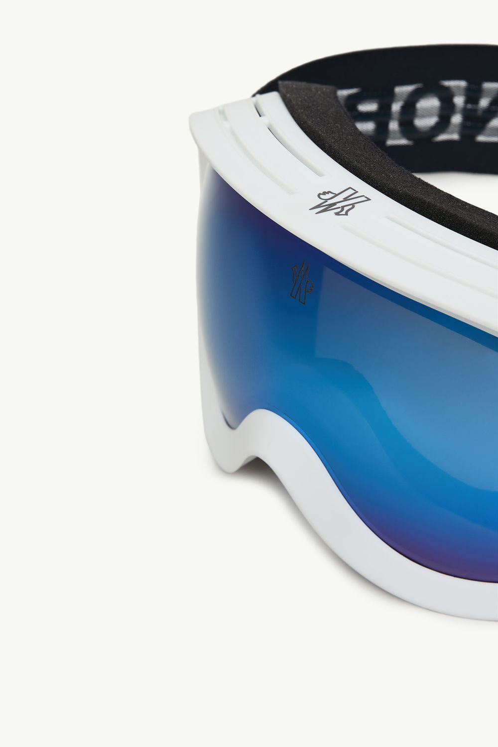 Ski Googles Gender Neutral Matte Off-white Moncler 4