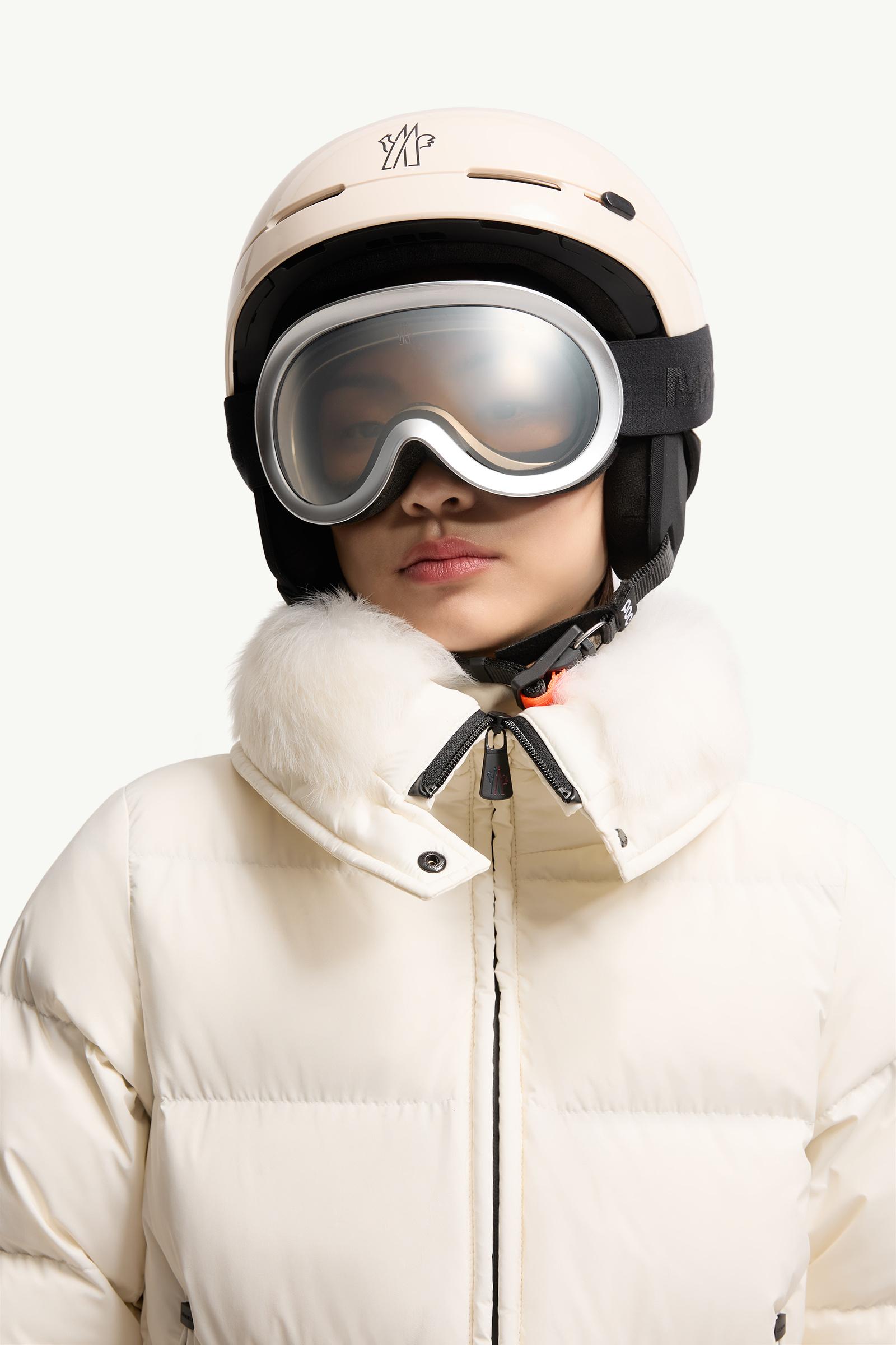 Ski Googles Gender Neutral Silver Moncler 1