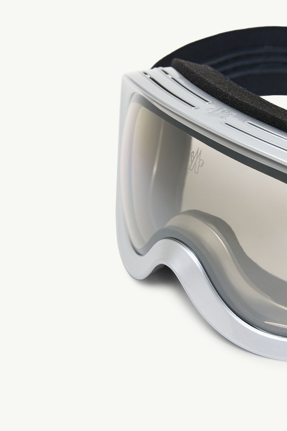 Ski Googles Gender Neutral Silver Moncler 4