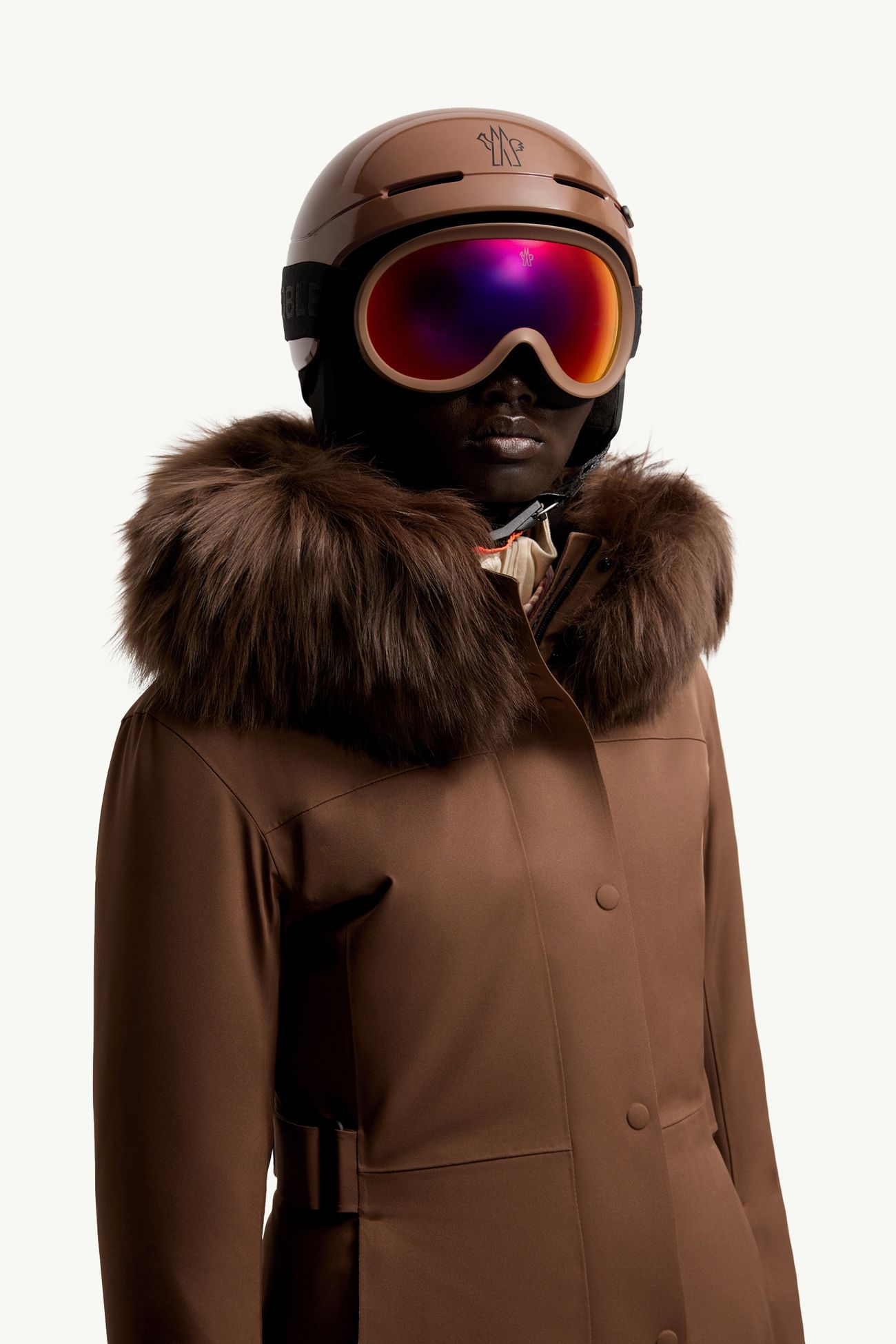 Snow Goggles Gender Neutral Brown Moncler 1