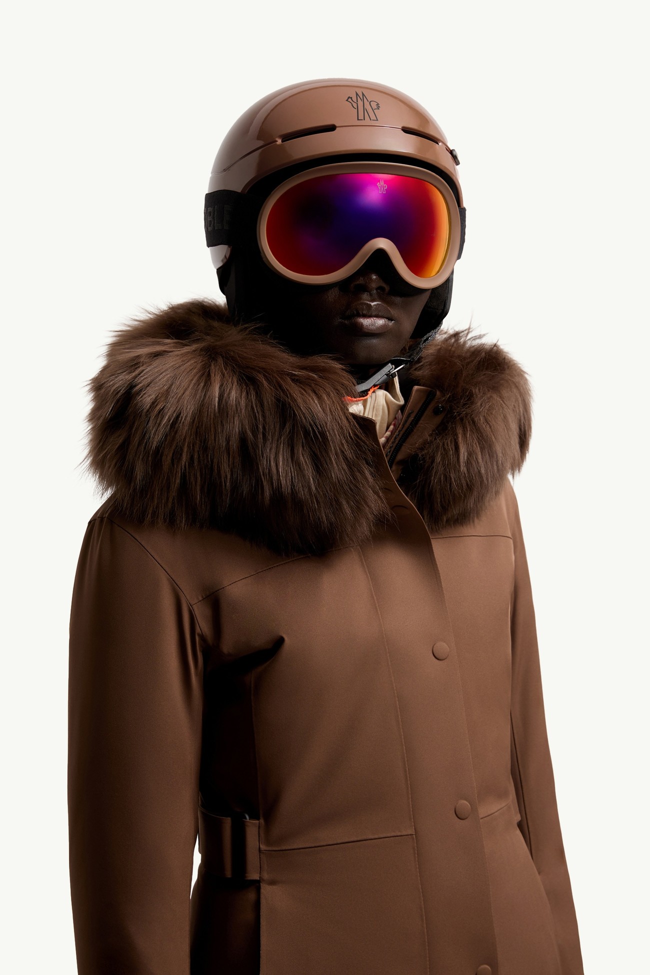 Snow Goggles Gender Neutral Brown Moncler 1