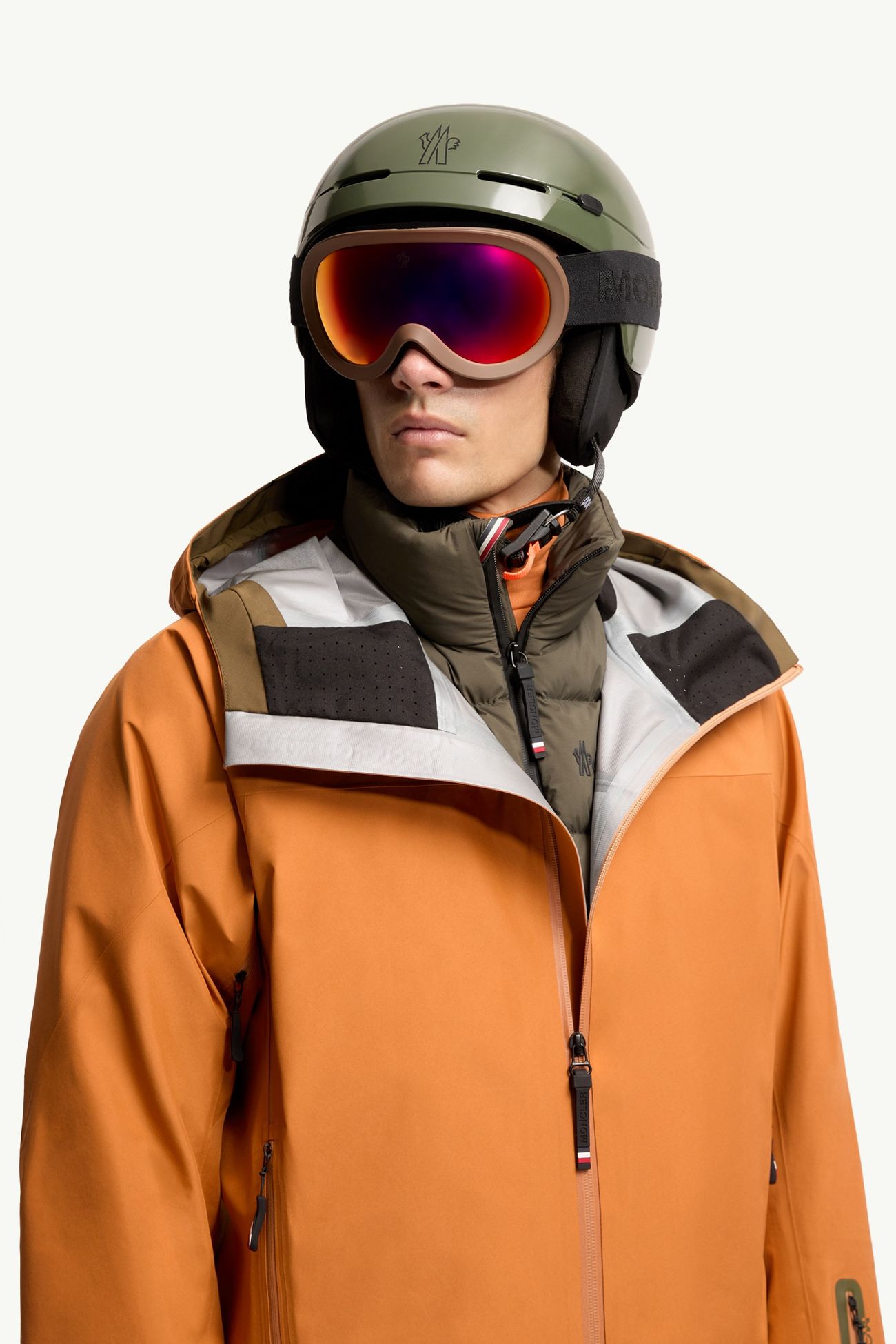Maschera da sci Gender Neutral Marrone Moncler 2