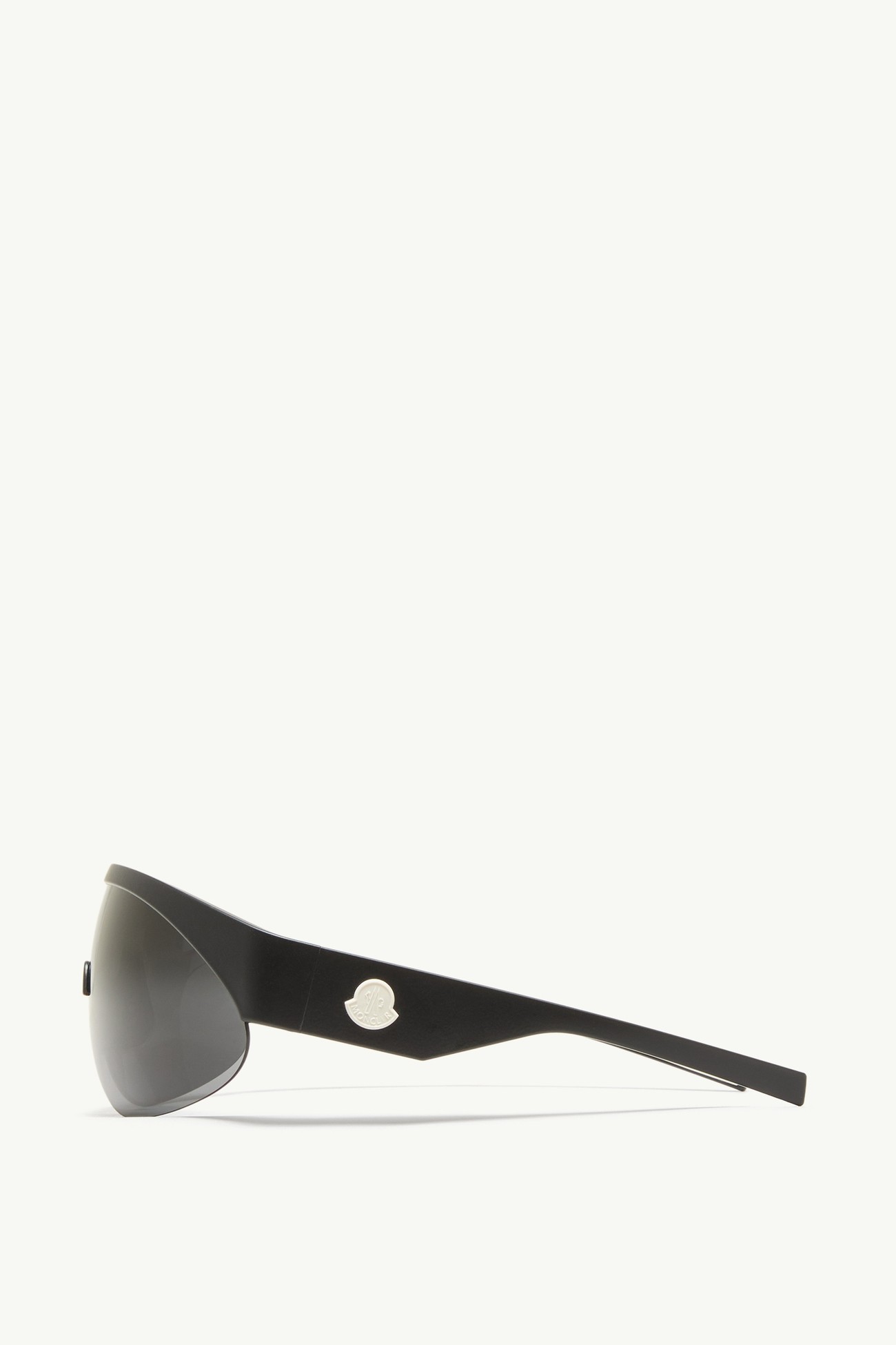 Occhiali da sole ovali Myr Gender Neutral Nero Opaco Moncler 4