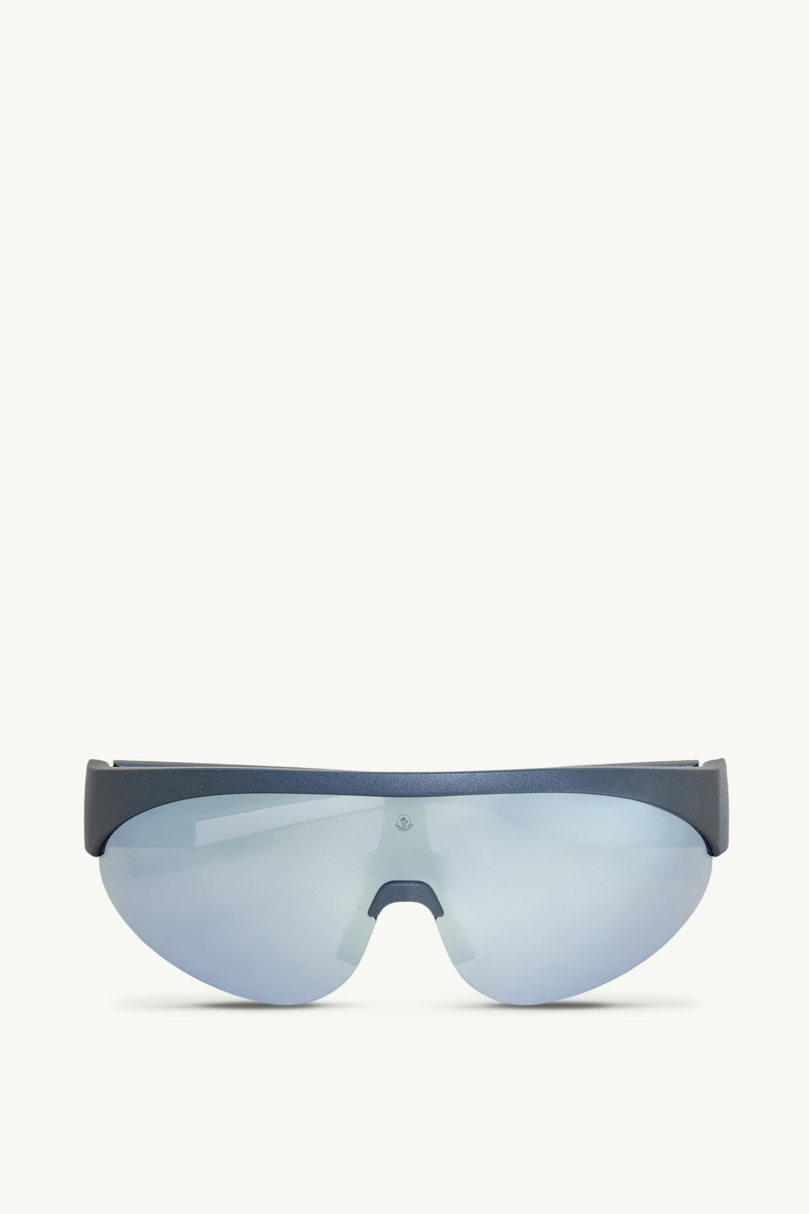 Myrr Oval Sunglasses Gender Neutral Matte Blue Moncler, 1 of 0