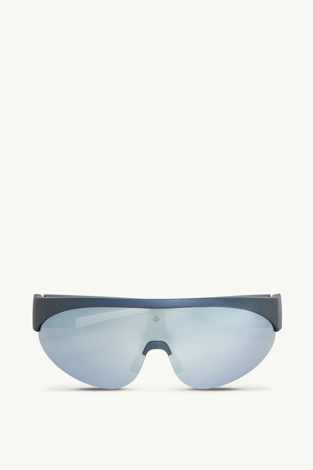 Occhiali da sole ovali Myr Gender Neutral Blu Opaco Moncler 0
