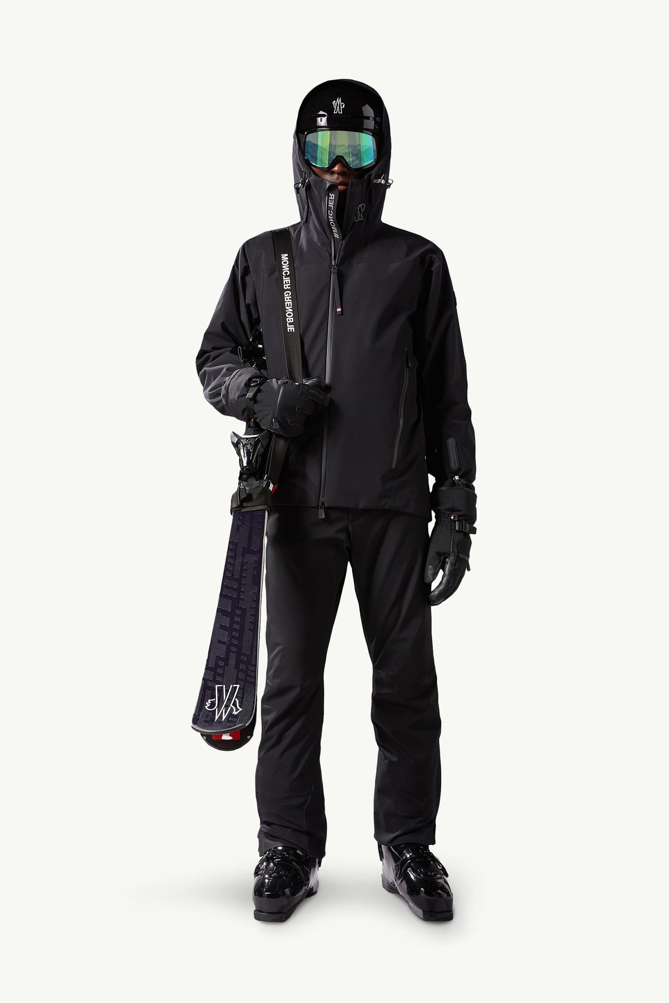 Skitragegurte Genderneutral Schwarz Moncler 1