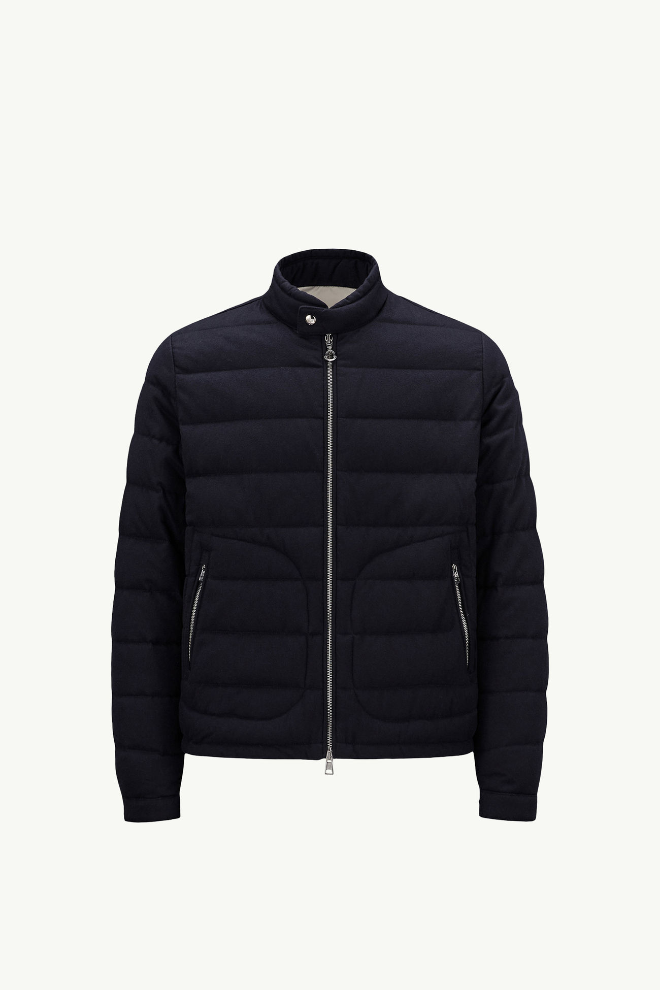 Acorusショートダウンジャケット メンズ ブルー Moncler 2