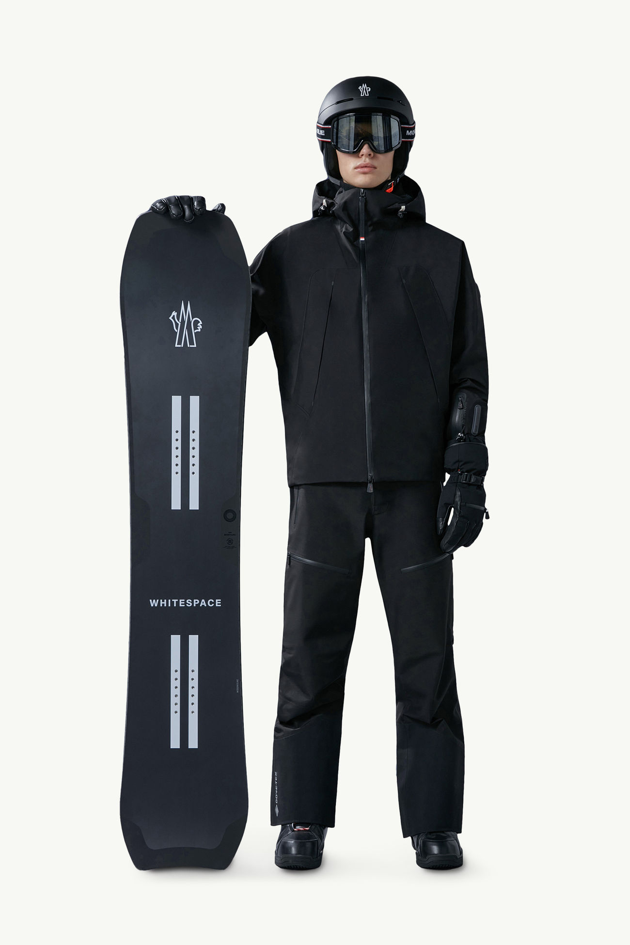 Snowboard Moncler Grenoble x WHITESPACE De Género Neutro Negro Moncler 1