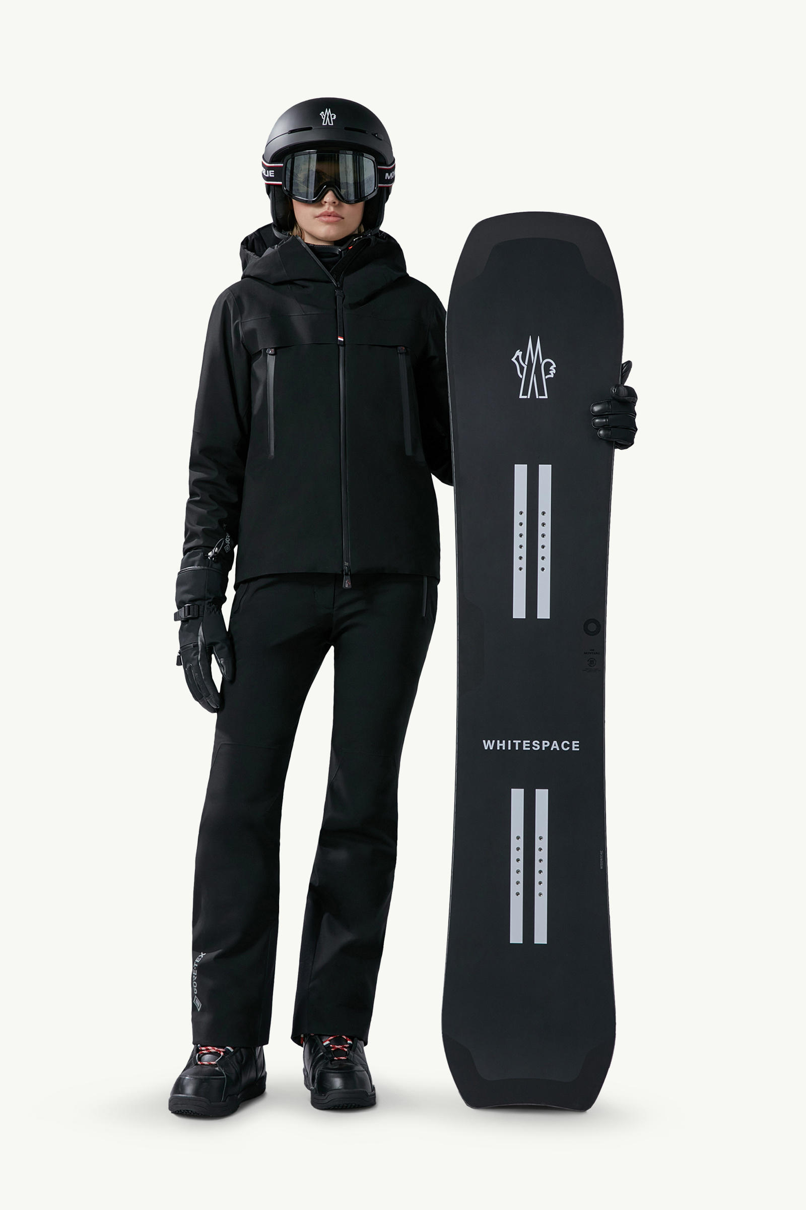Moncler Grenoble x WHITESPACE Snowboard Gender Neutral Black Moncler 8