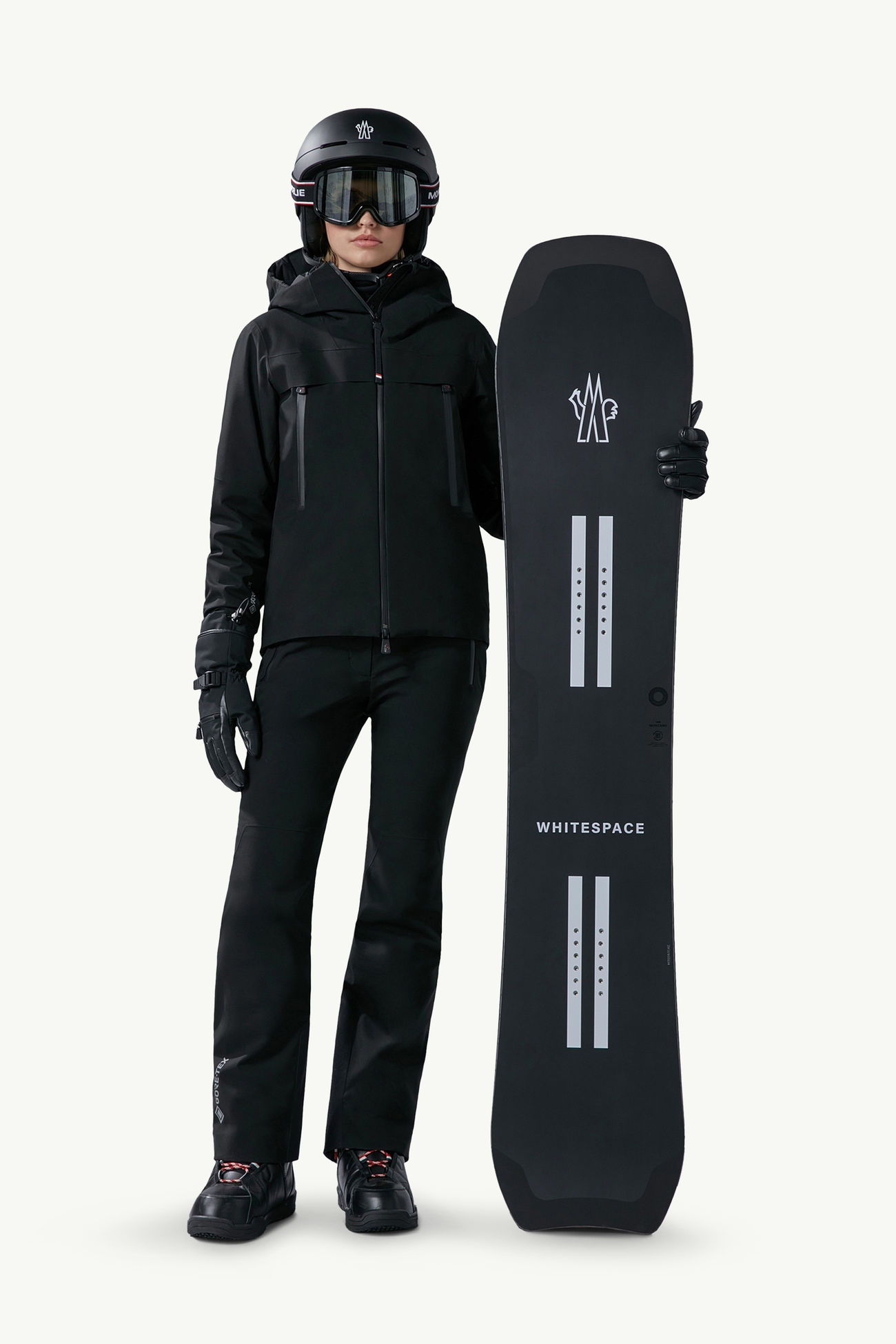 Snowboard Moncler Grenoble x WHITESPACE De Género Neutro Negro Moncler 8