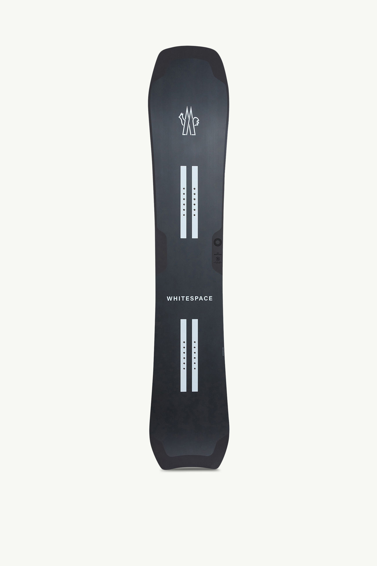 Moncler Grenoble x WHITESPACE Snowboard Genderneutral Schwarz Moncler 0