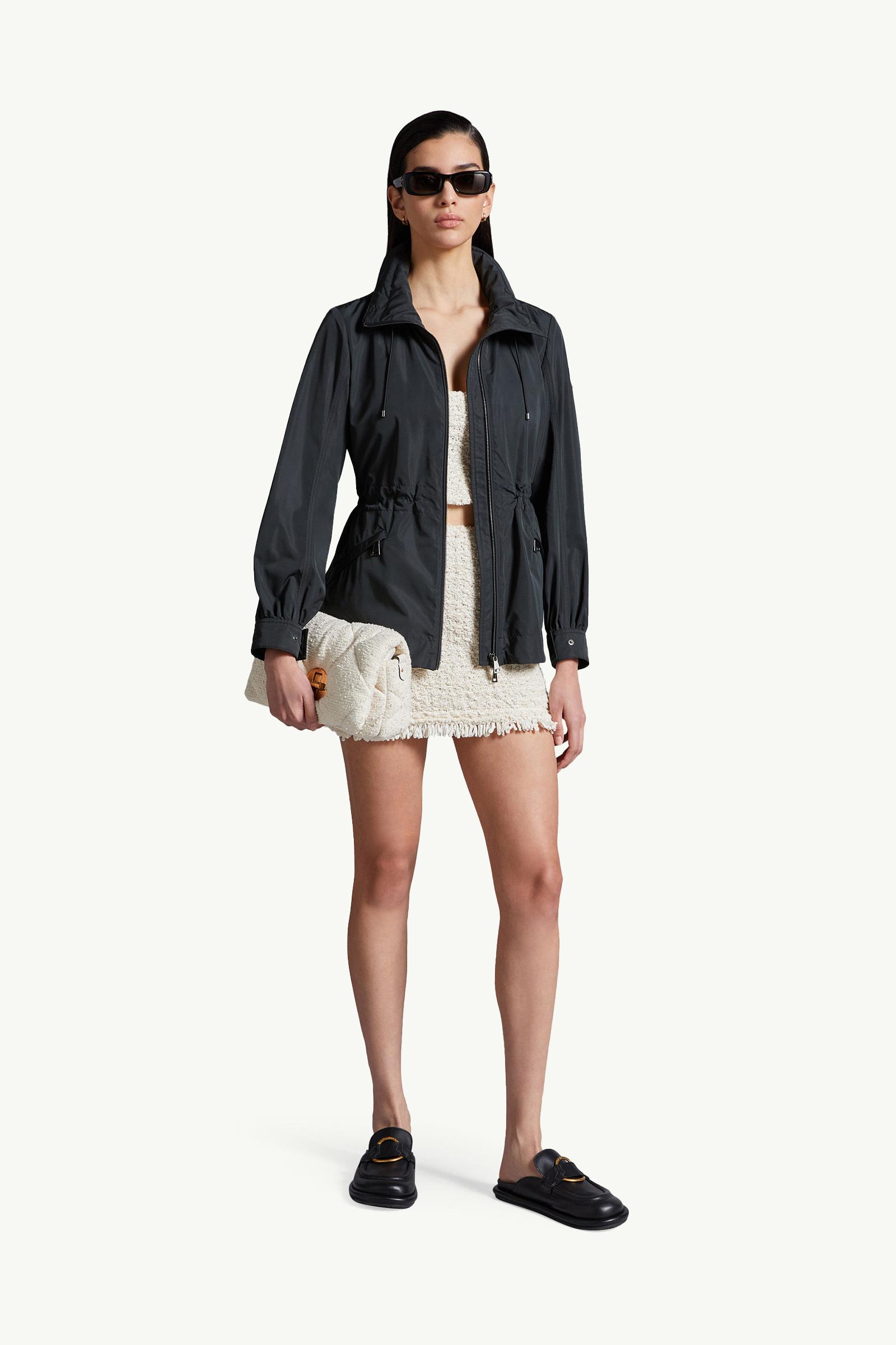 Black Enet Parka Jacket - Windbreakers & Raincoats for Women