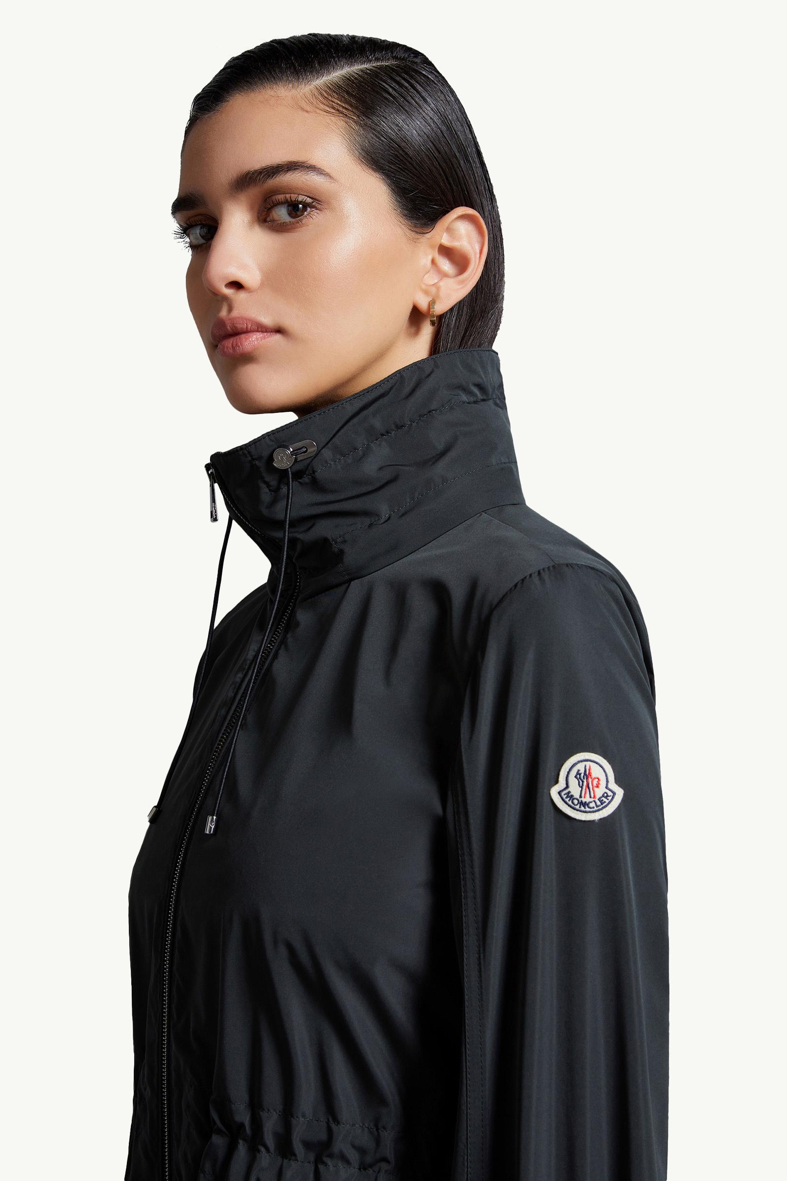 Black Enet Parka Jacket - Windbreakers & Raincoats for Women