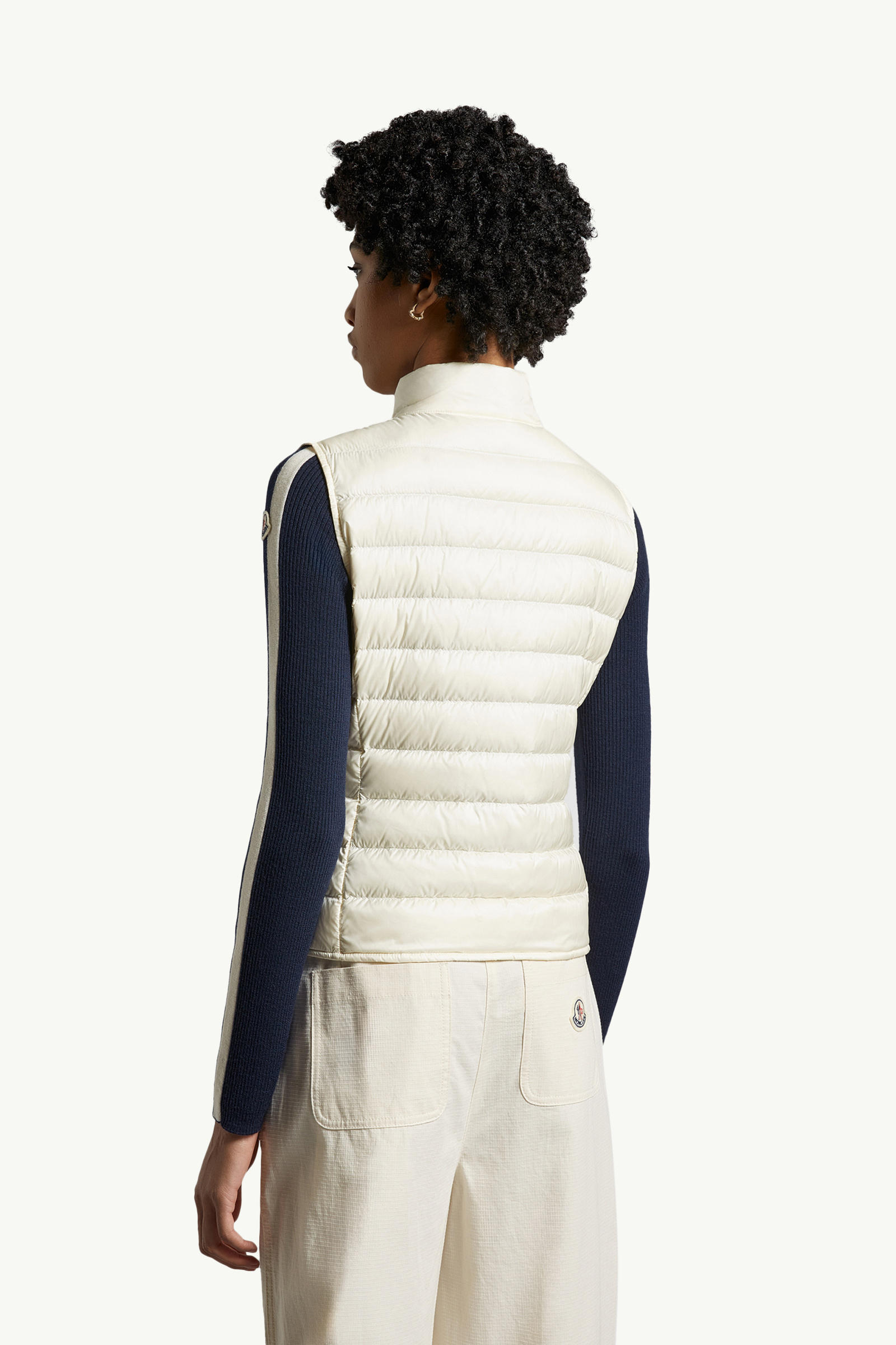 Liane Packable Down Gilet Women White Moncler 4