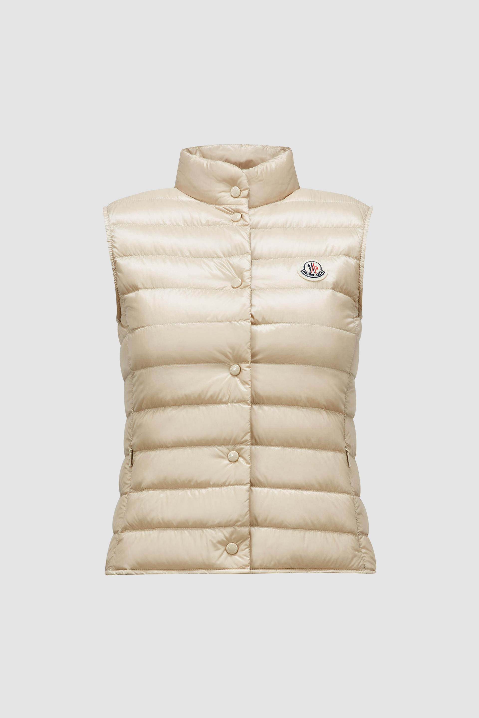 Liane Packable Down Vest Women Beige Moncler 0