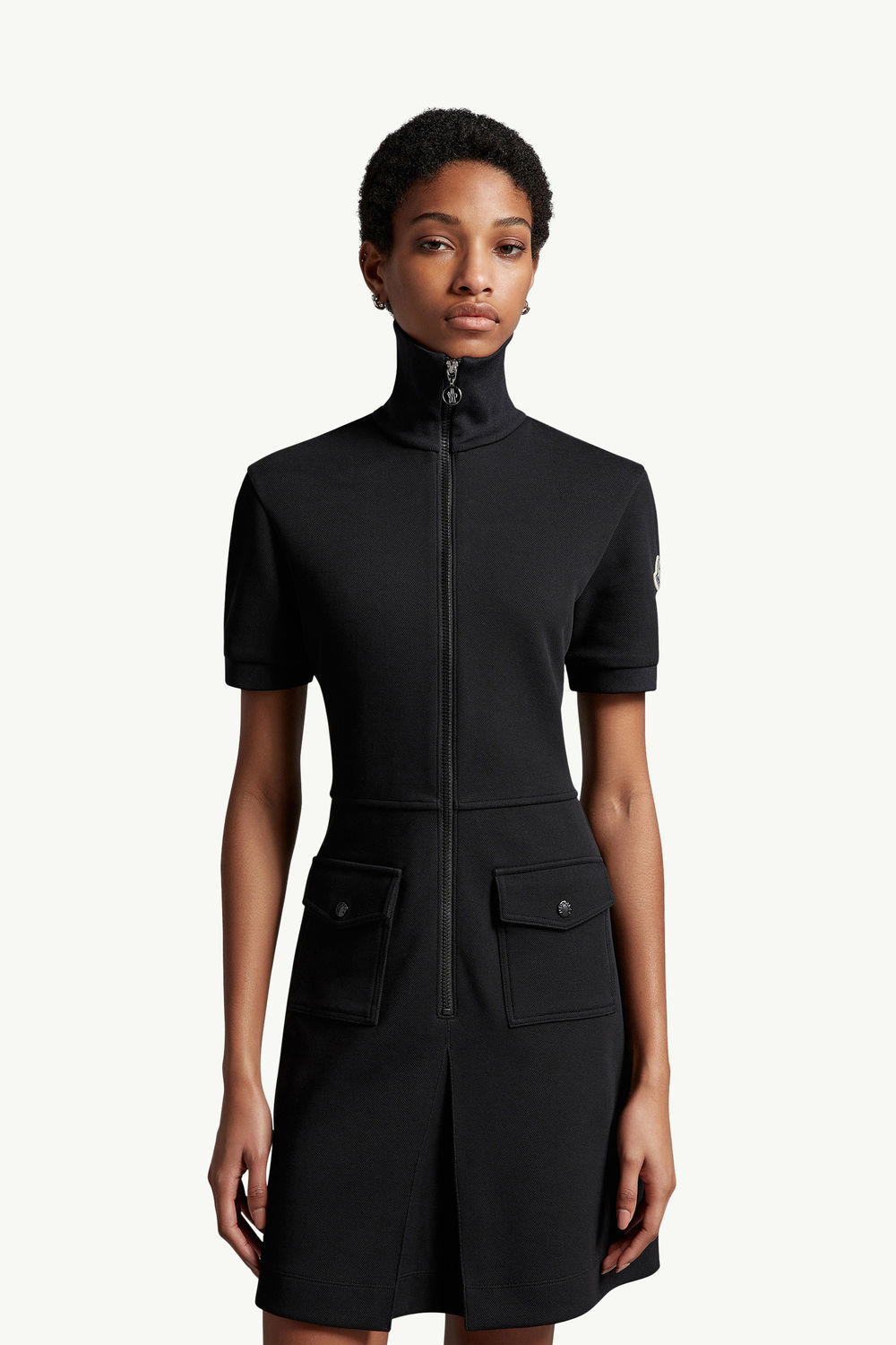 Polo Dress Women Black Moncler 3
