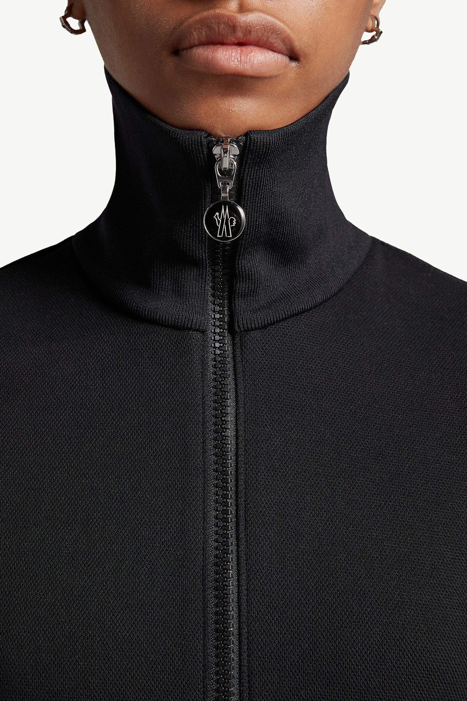 ワンピース MONCLER BLACK POLO DRESS WITH LOGO Black Polo Dress - Dresses for Women | Moncler US