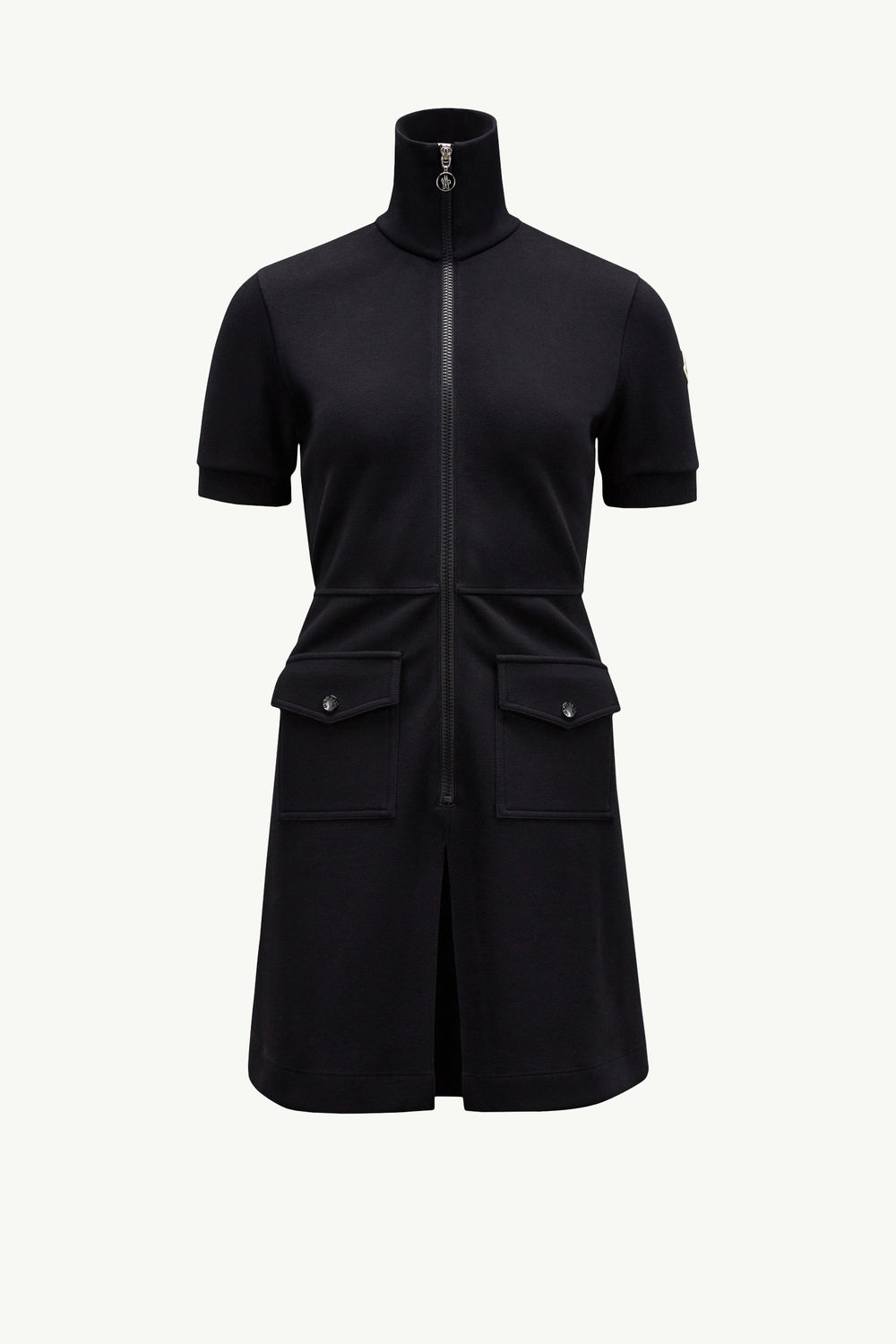 Polo Dress Women Black Moncler 2