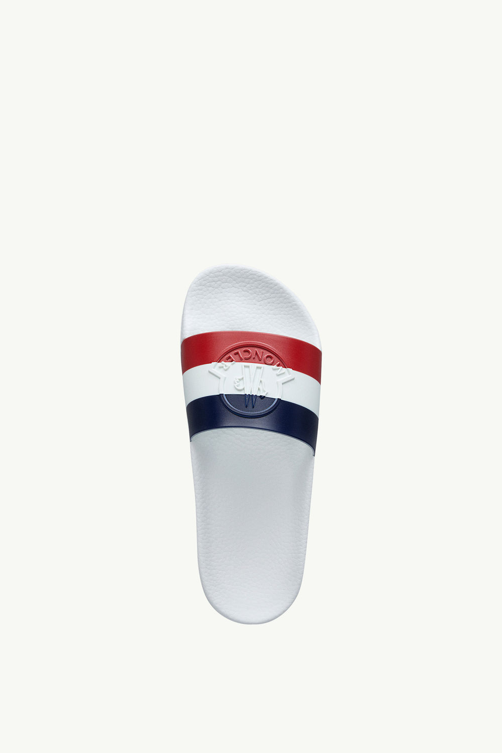 Basile Slides Men Optical White Moncler 2