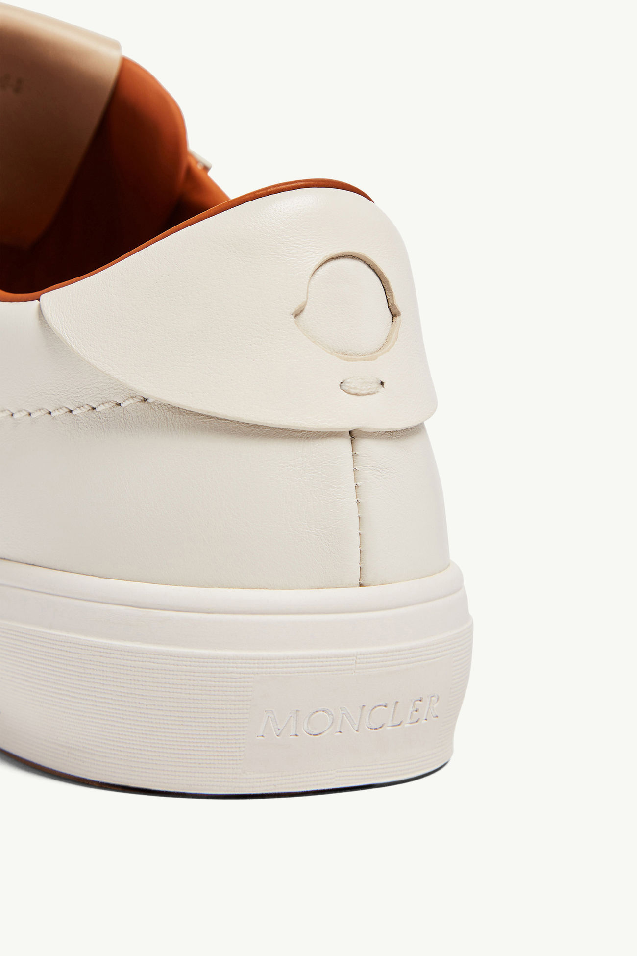 Sneakers Monclub en cuir Hommes Blanc Moncler 3