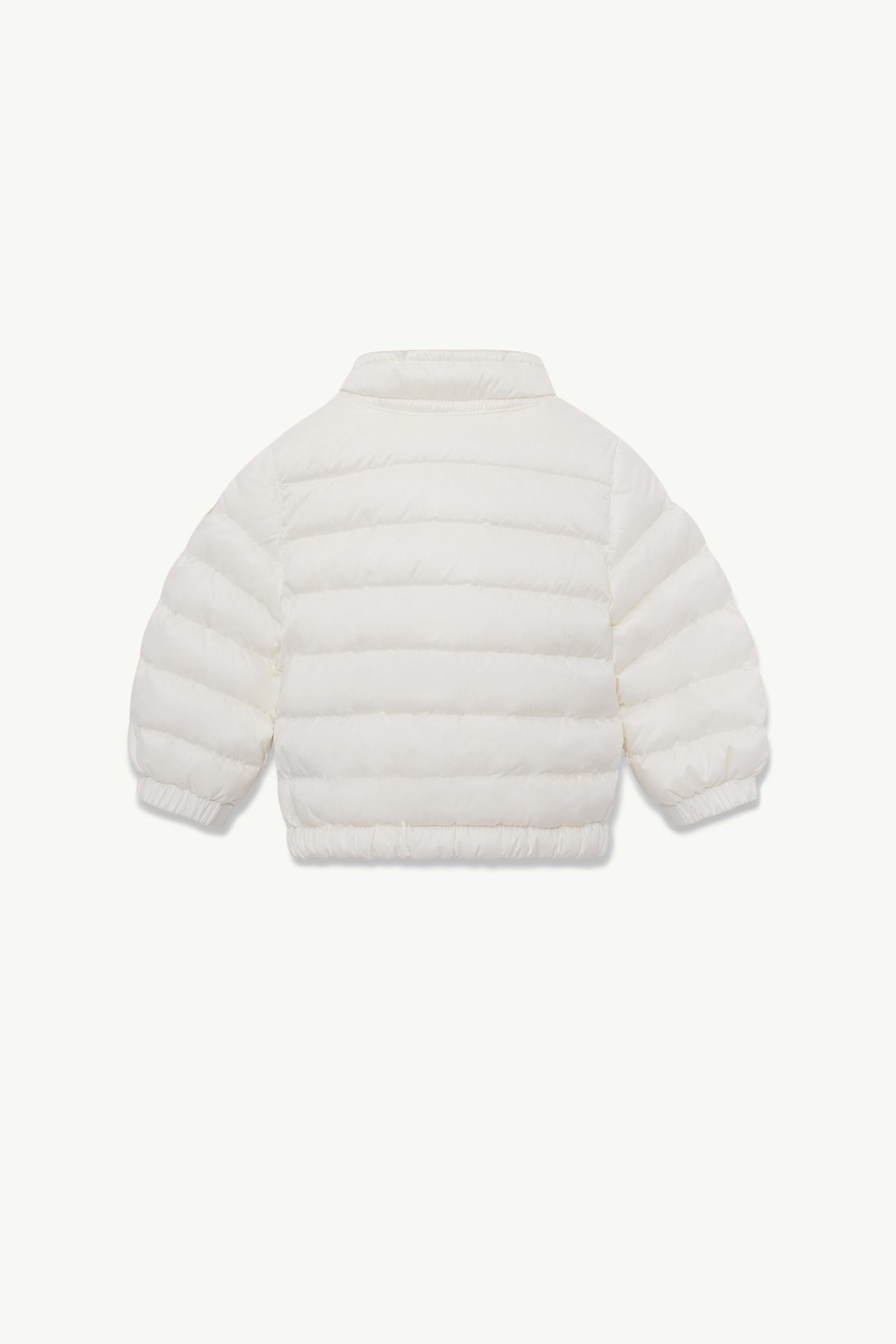 Lans Hooded Down Jacket Girl White Moncler 1