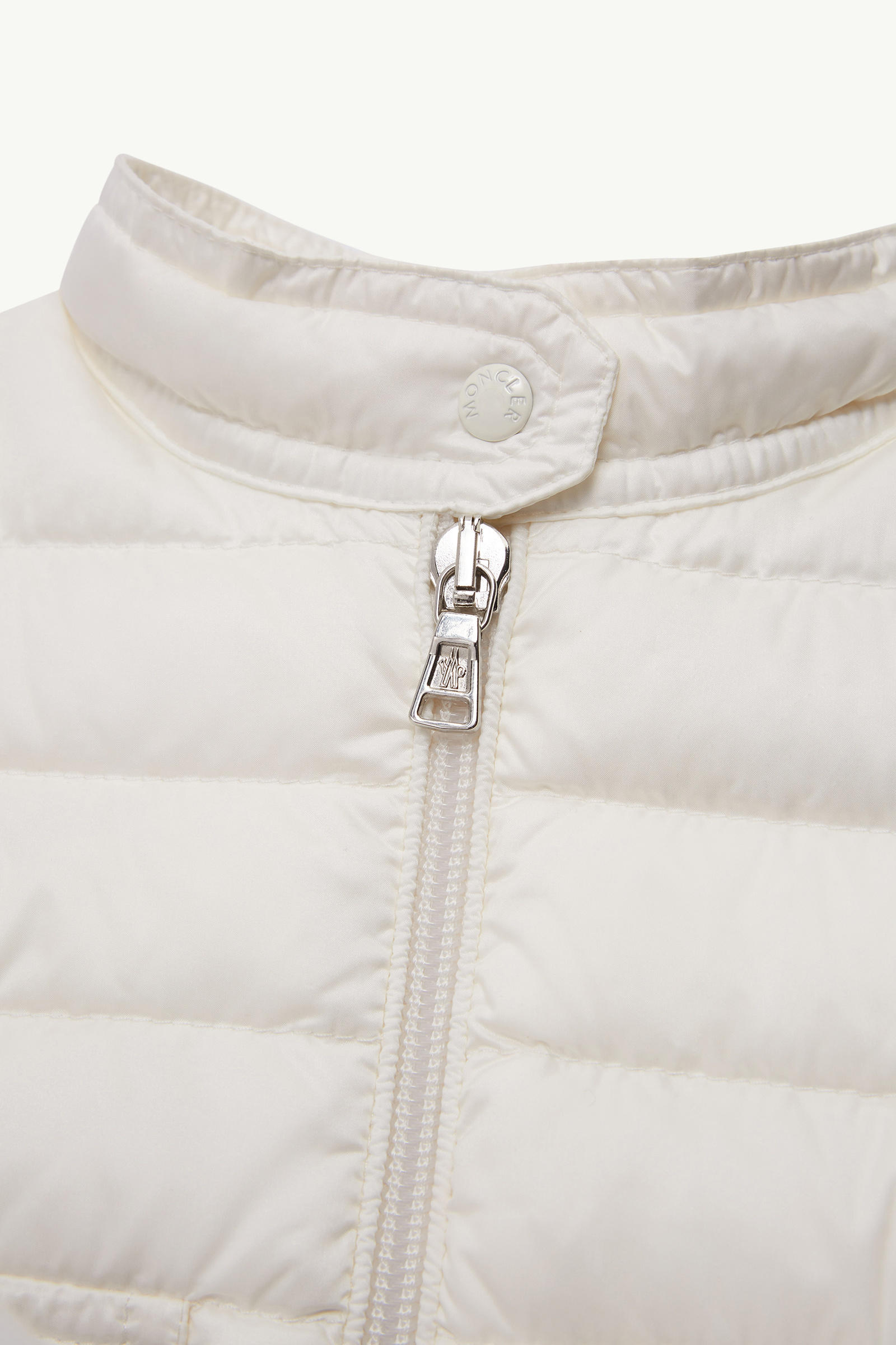 Lans Hooded Down Jacket Girl White Moncler 2