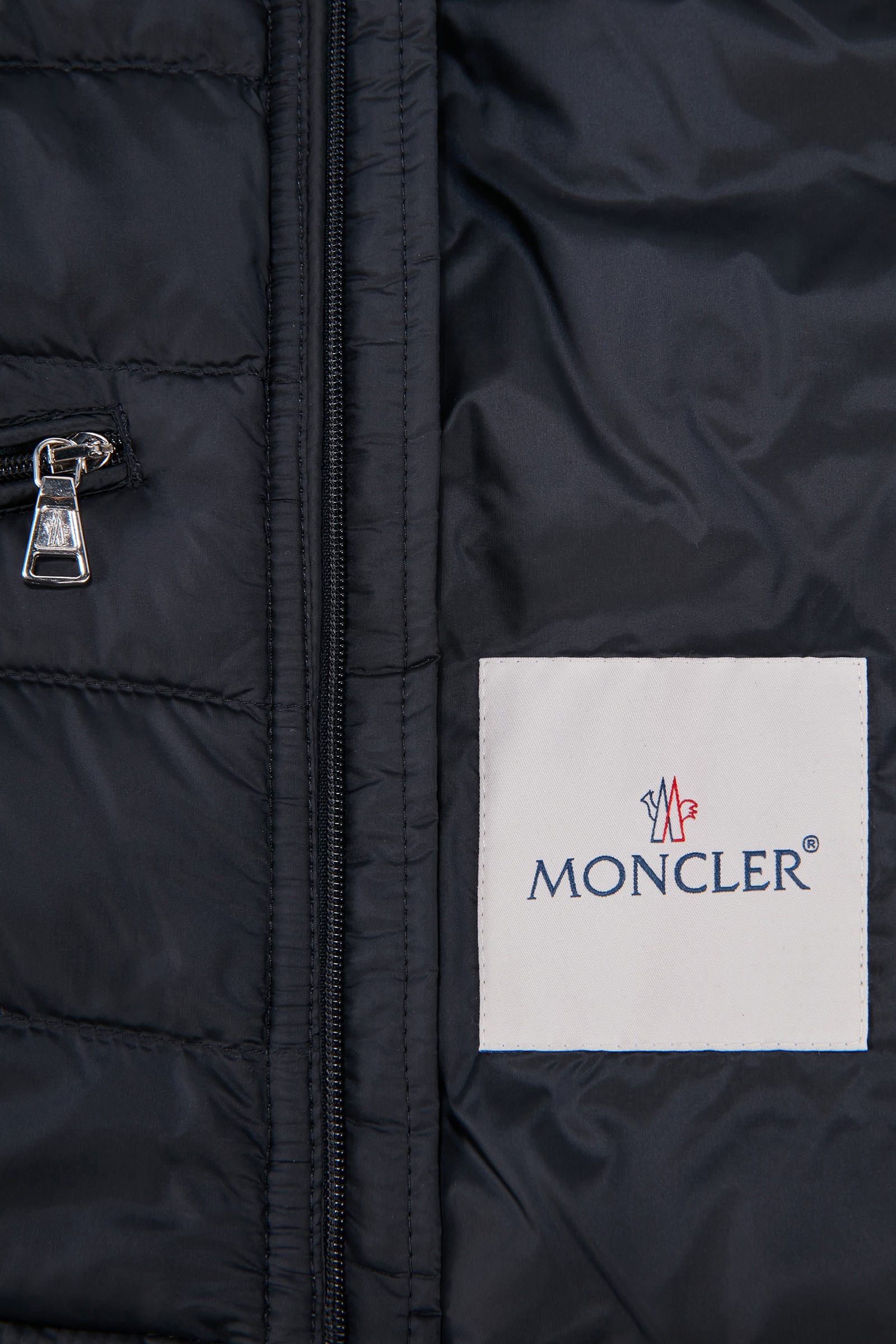 Gui Down gilet Boy Night Blue Moncler 3