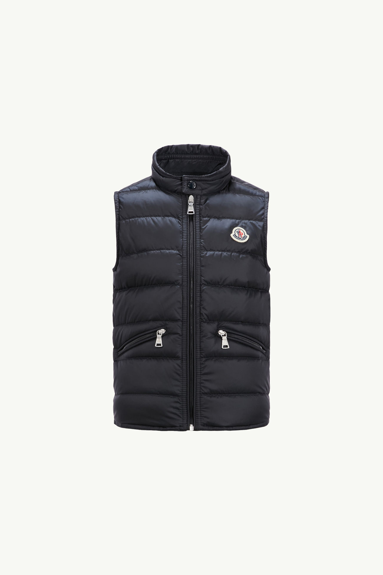 Gui Down gilet Boy Night Blue Moncler 0