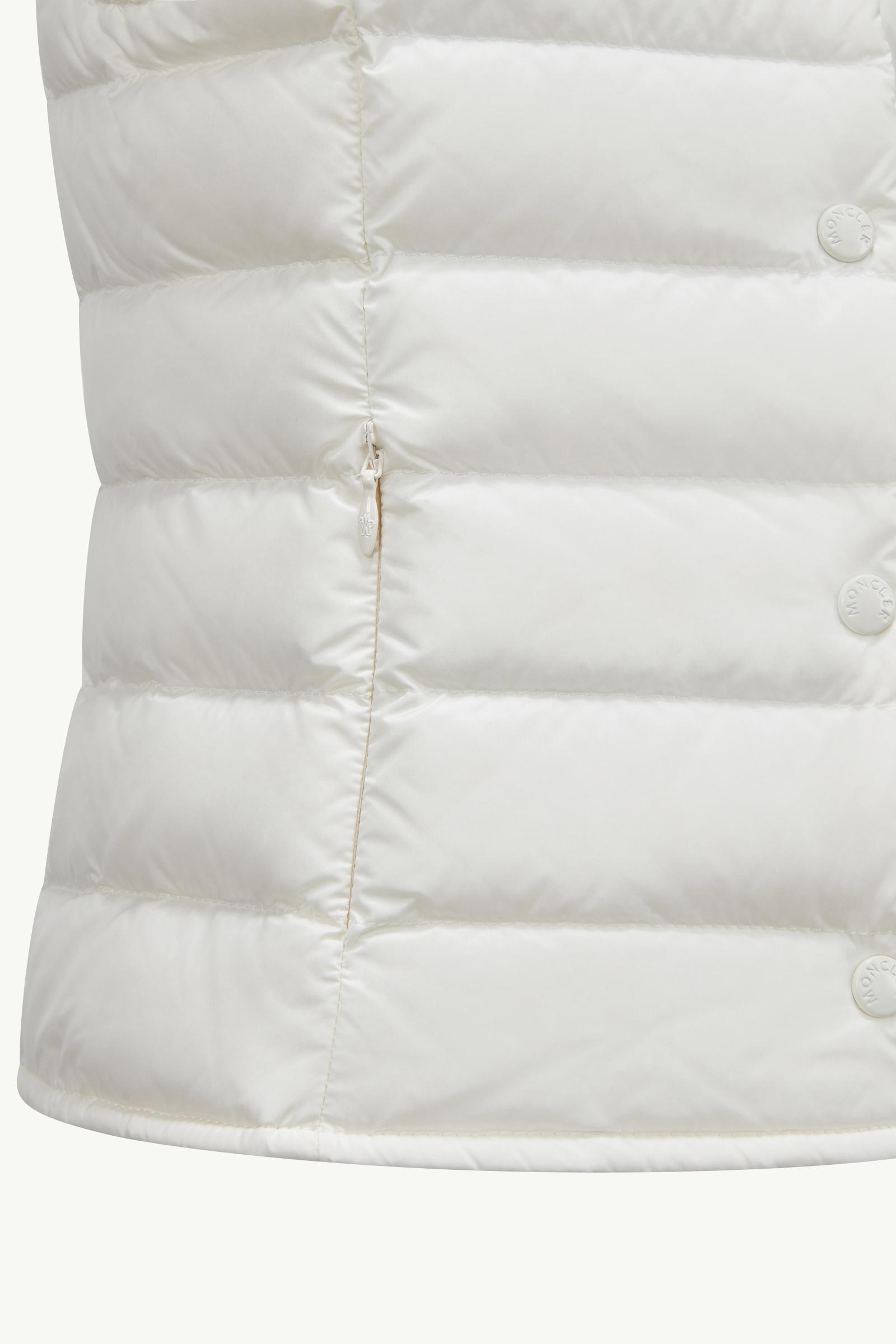 White Liane Down Vest - test for test | Moncler US