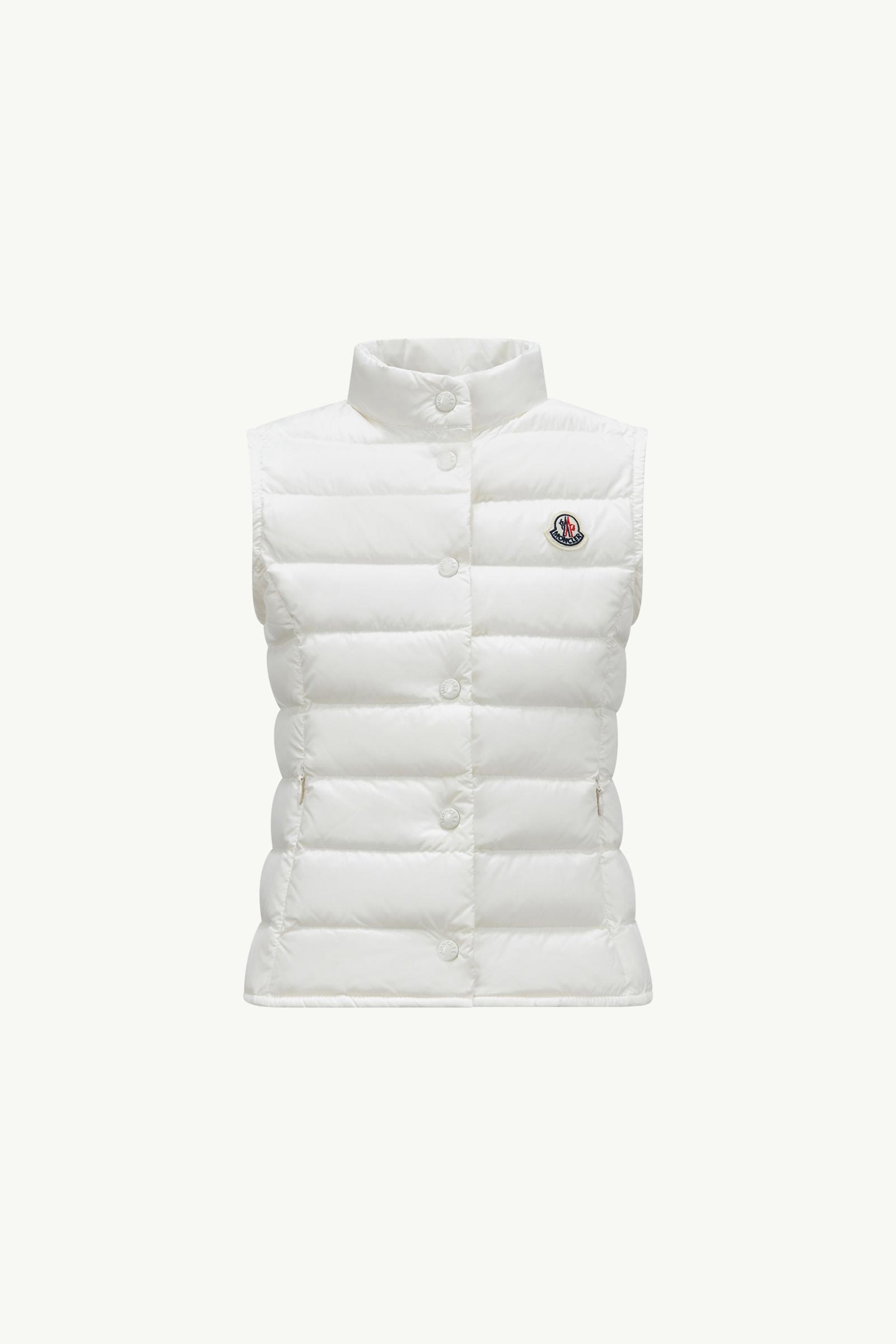 MONCLER｜VESTS (1A00066 597EU 034) White Liane Down Vest - Down Jackets & Vests for Children