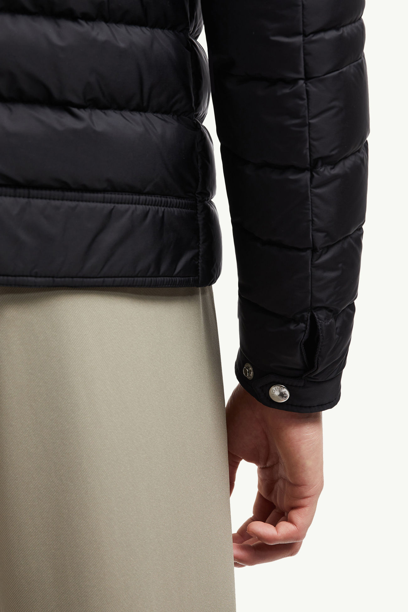 Plumífero motero Amiot Hombre Negro Moncler 5