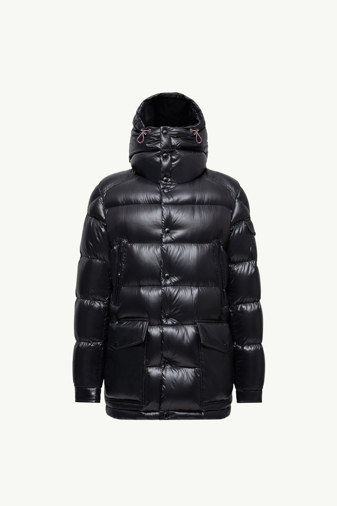 Doudoune courte à capuche Chiablese Hommes Noir Moncler 2