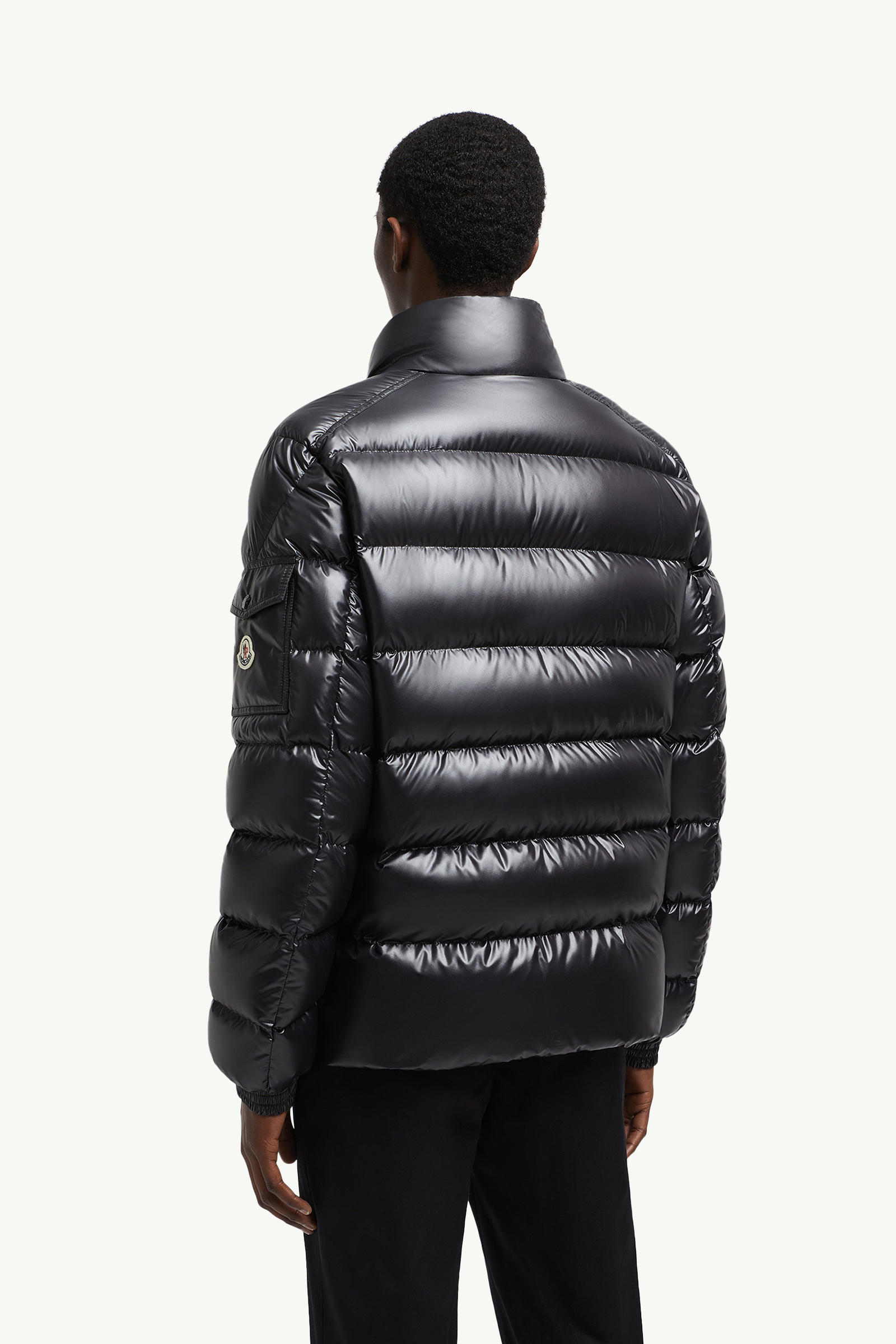 Plumífero corto Lule Hombre Negro Moncler 4