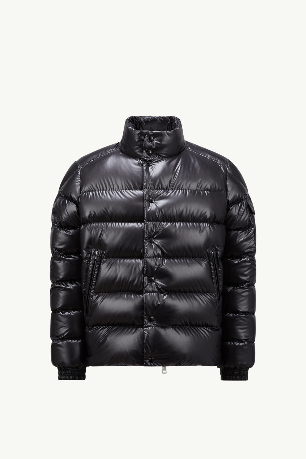 Lule kurze Daunenjacke Herren Schwarz Moncler 2