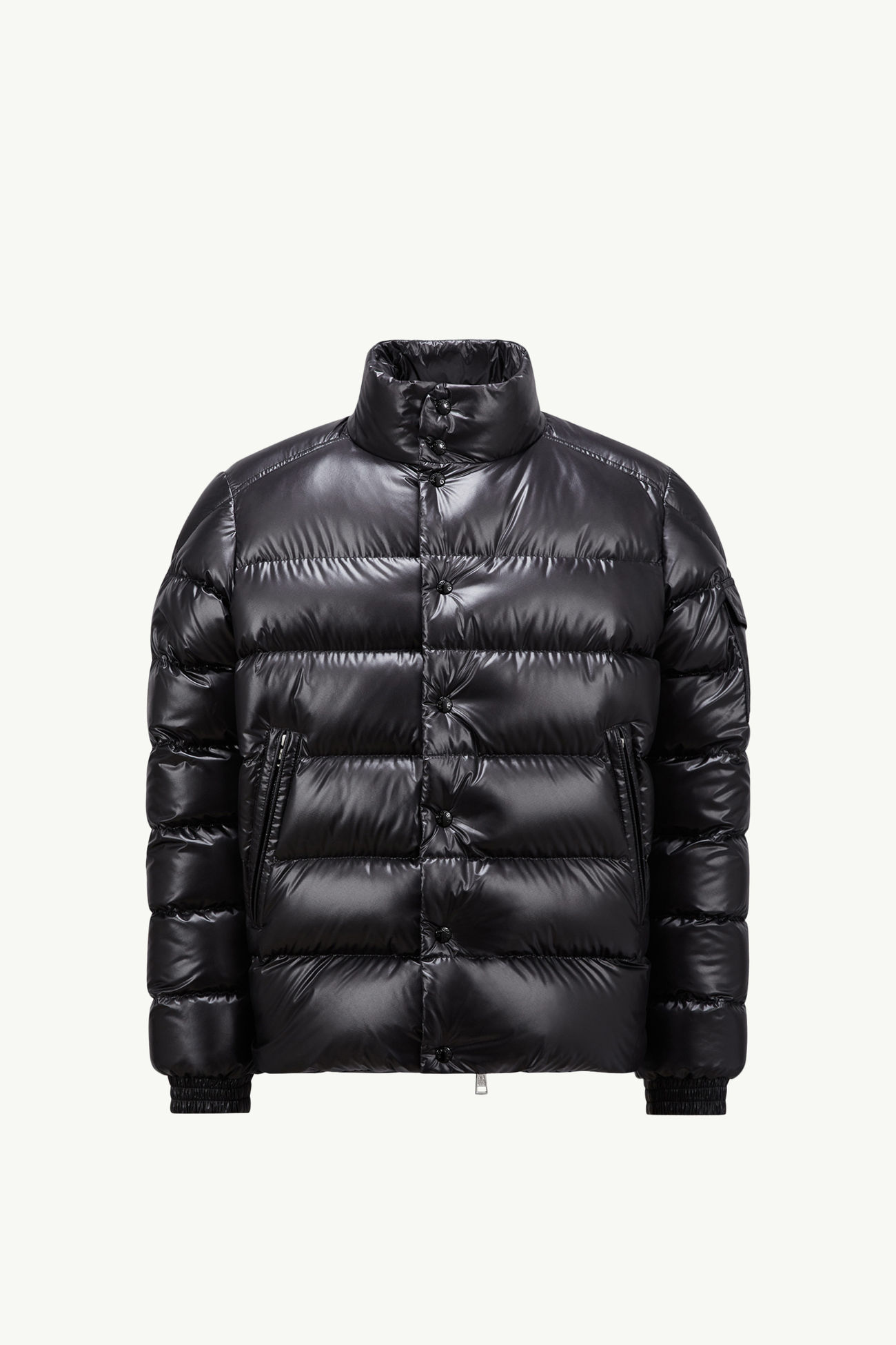 Lule Short Down Jacket Men Black Moncler 2