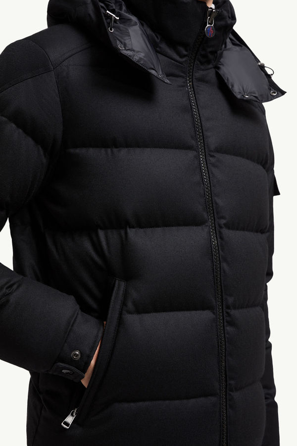 Doudoune courte à capuche Montgenevre Hommes Noir Moncler 5
