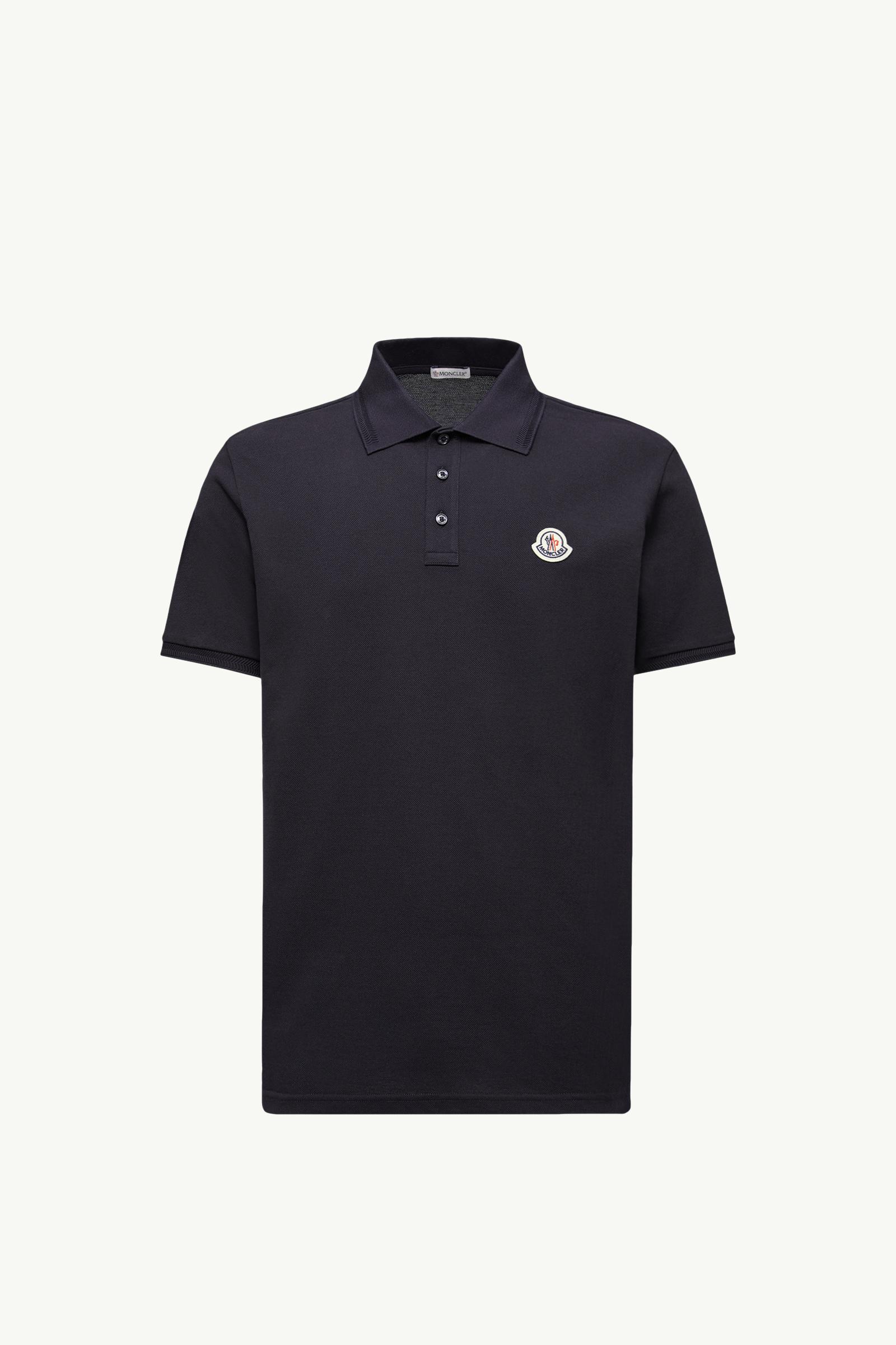 Logo Patch Cotton Piquet Polo Shirt_findInBoutique_image