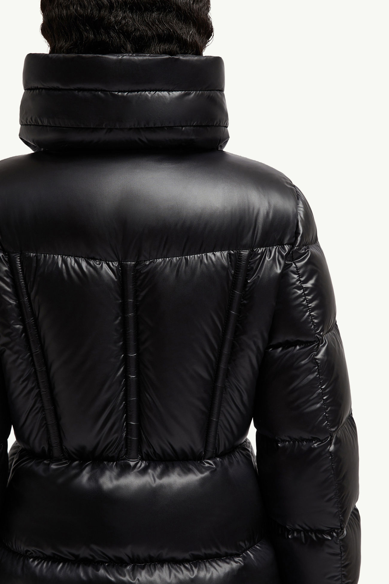 Douro Hooded Short Down Jacket Women Black Moncler 7