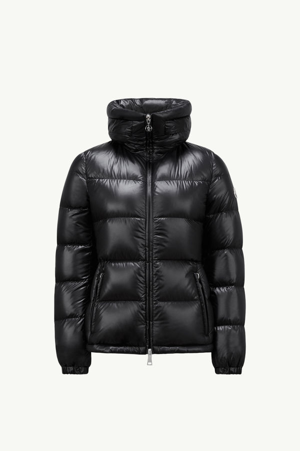 Piumino corto Douro con cappuccio Donna Nero Moncler 2