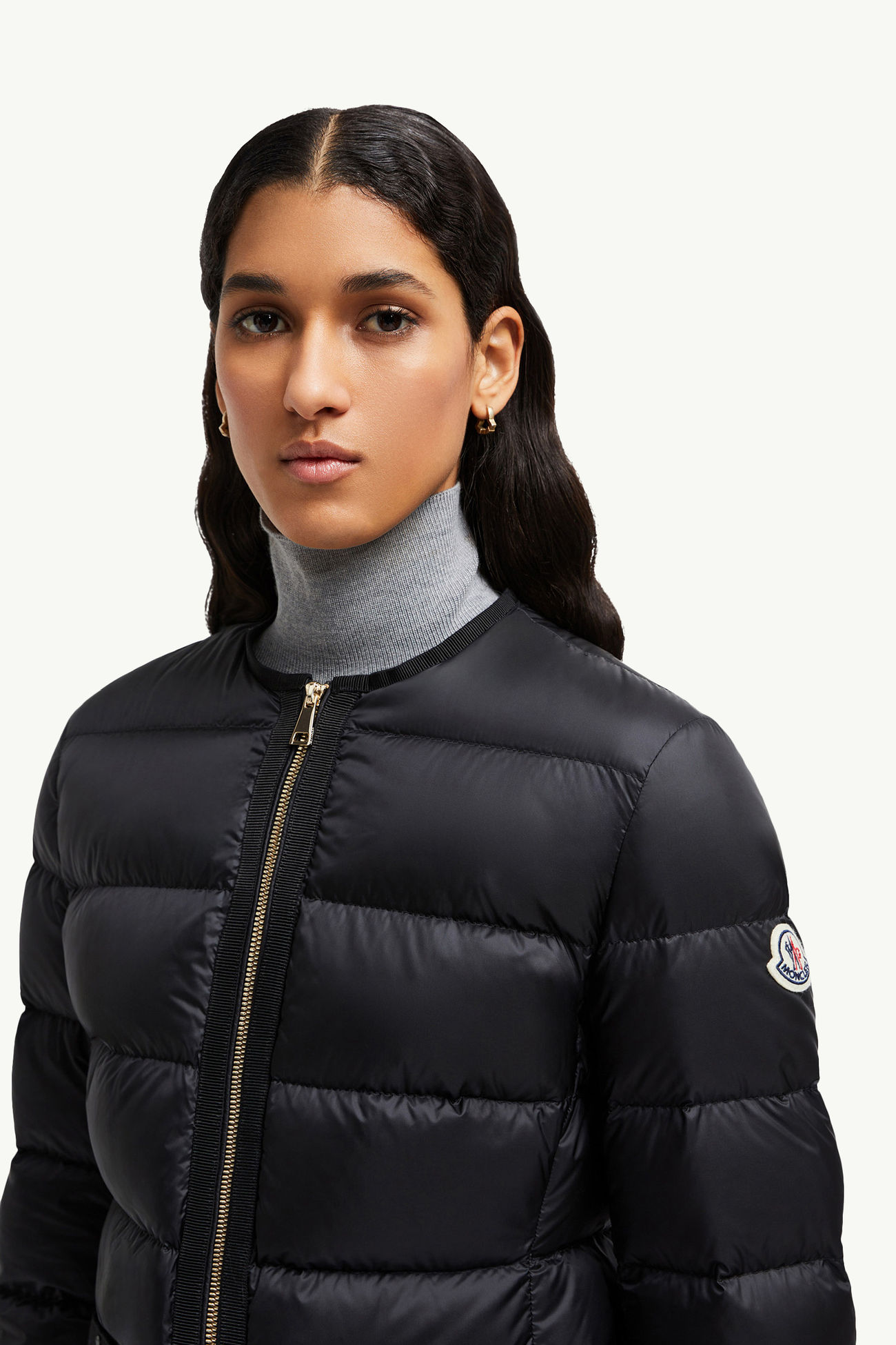 Laurine Short Down Jacket Women Black Moncler 1