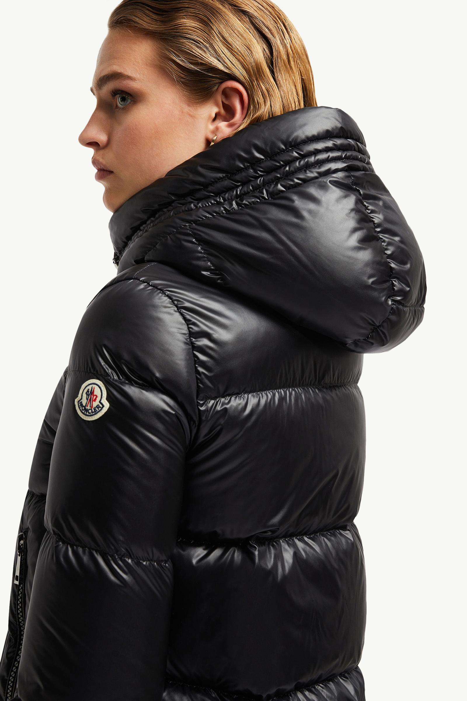 注目！【MONCLER】HUPPE ショートダウンジャケット ブラック MONCLER モンクレール HUPPE JACKET ダウンジャケット ヒュッペ