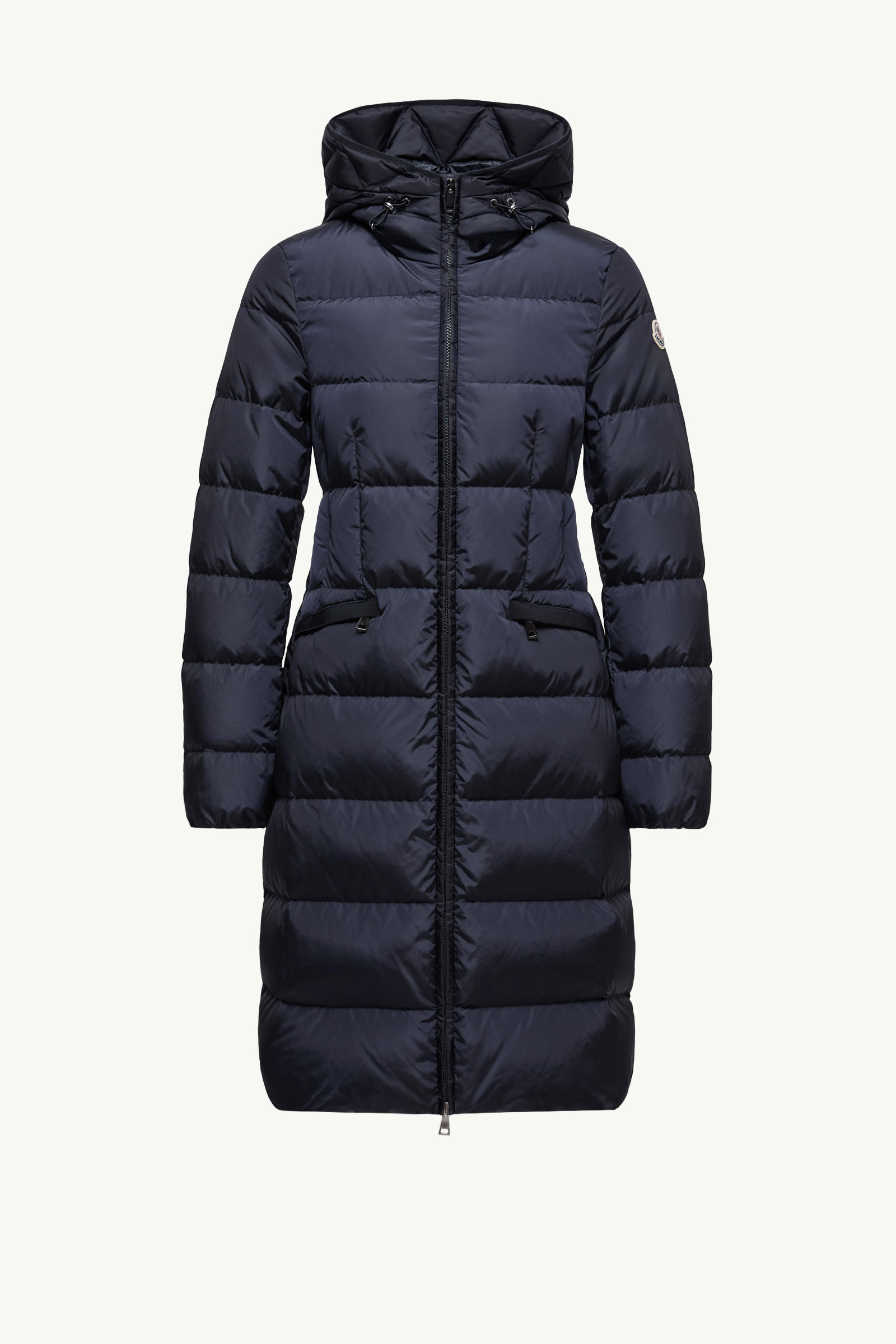 Avocette lange Daunenjacke mit Kapuze Damen Nachtblau Moncler 2