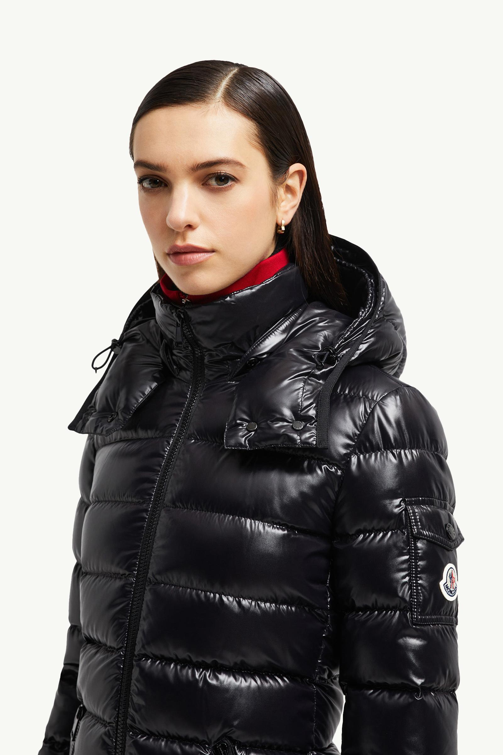 Moka Long Down Jacket Women Black Moncler 1