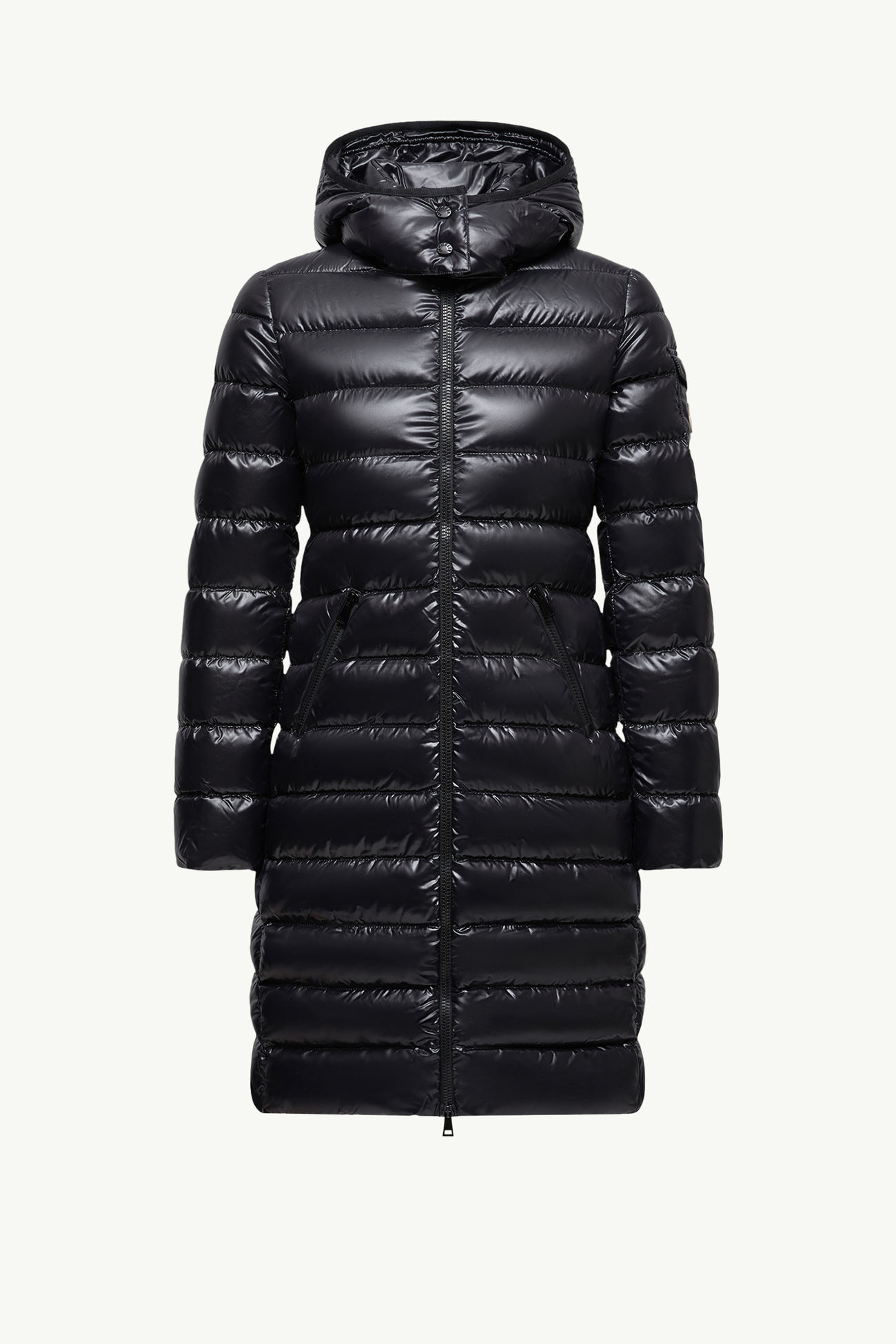 Moka Long Down Jacket Men Black Moncler 2