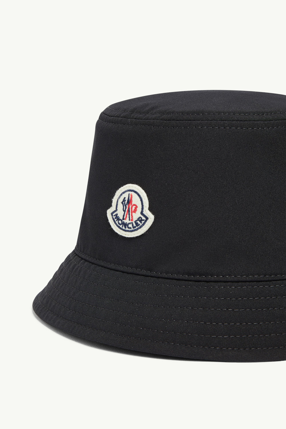 Cotton Blend Bucket Hat Women Black Moncler 2