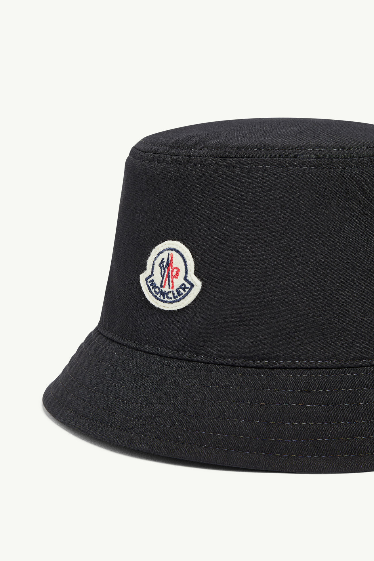 Fischerhut aus Baumwollmischung Damen Schwarz Moncler 2