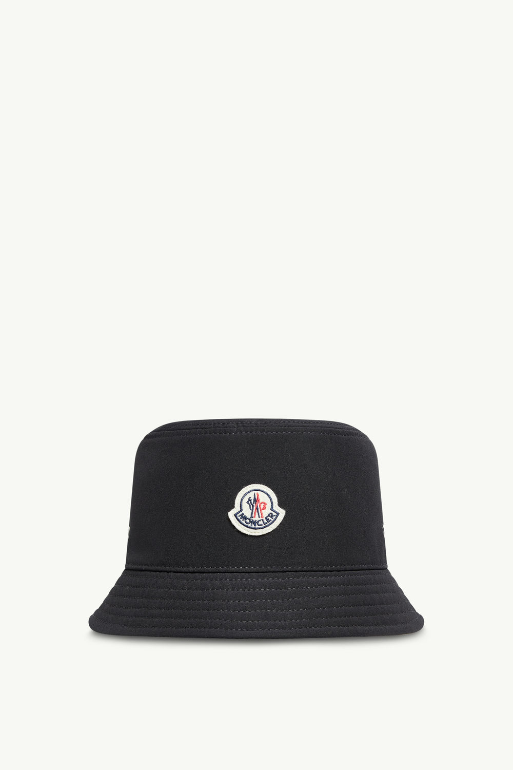 Cotton Blend Bucket Hat Women Black Moncler 0