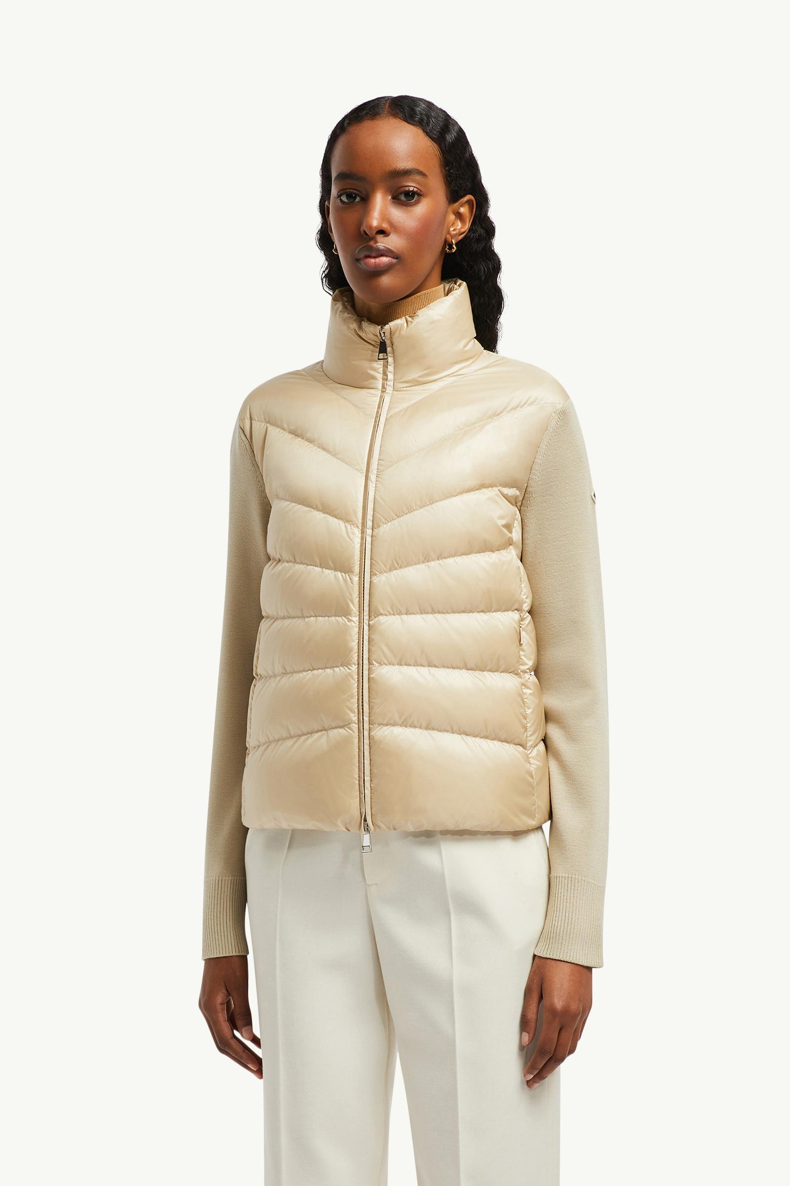 【未使用級】 MONCLER マグリア ダウン 切替 カーディガン ベージュ 2025年最新】Yahoo!オークション -「カーディガン